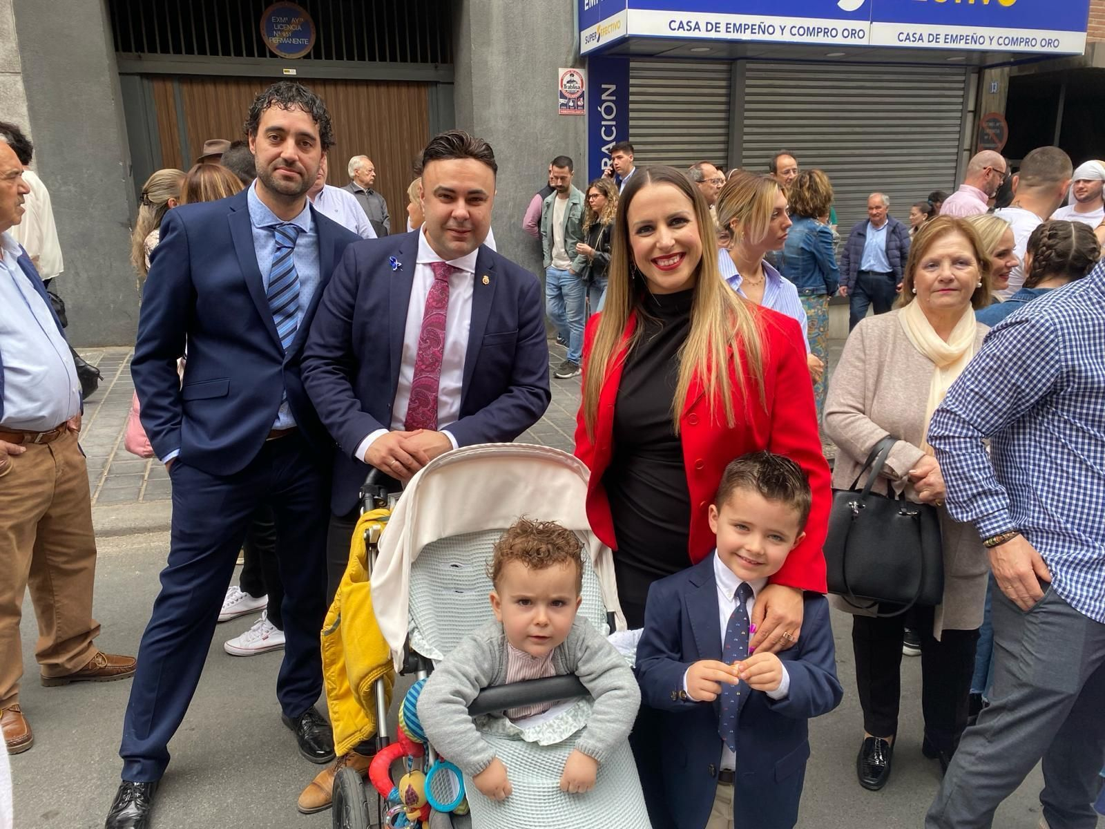 La Borriquilla el Domingo de Ramos en Jaén.