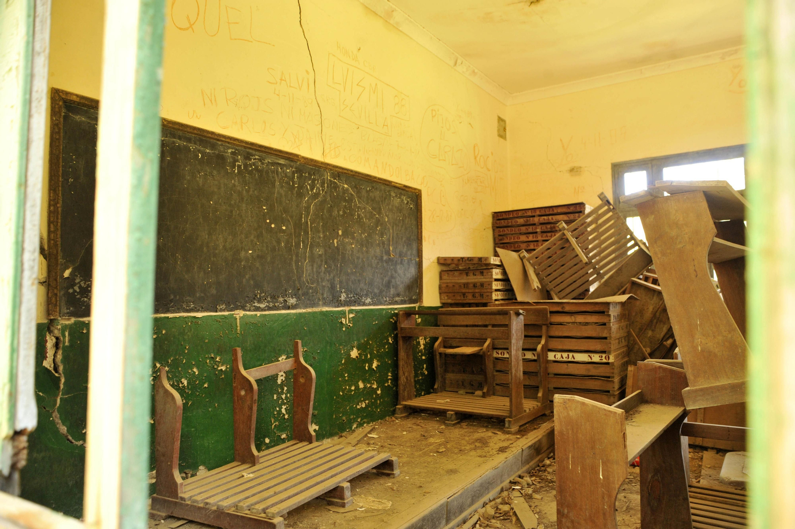 Un paseo por el poblado del pantano de Los Hurones