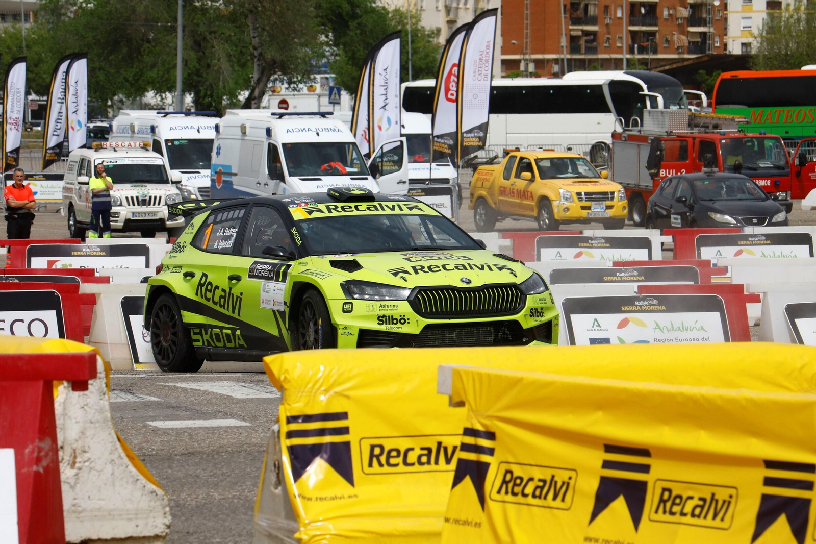 Las mejores fotos de la primera jornada del Rallye Sierra Morena 2024