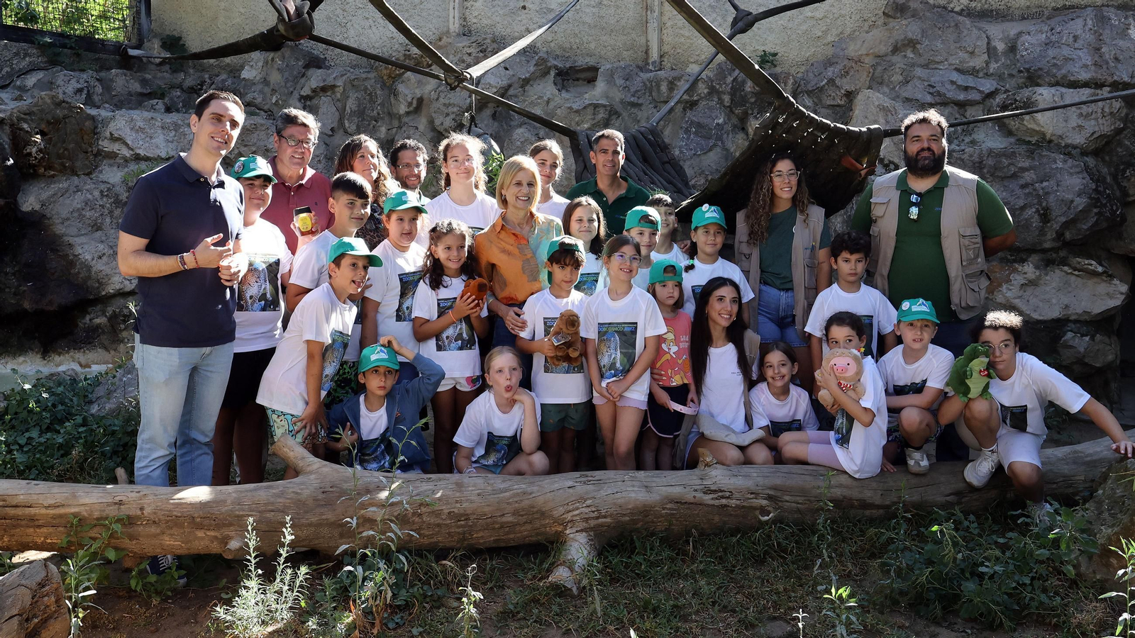Visita a la escuela de verano en el Zoo de Jerez