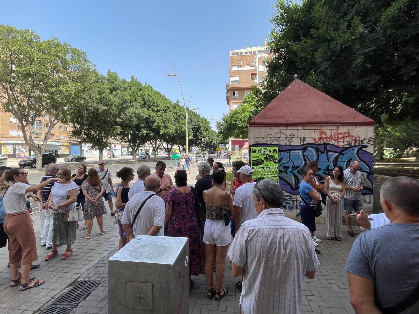 Protesta de vecinos de Nueva Andalucía