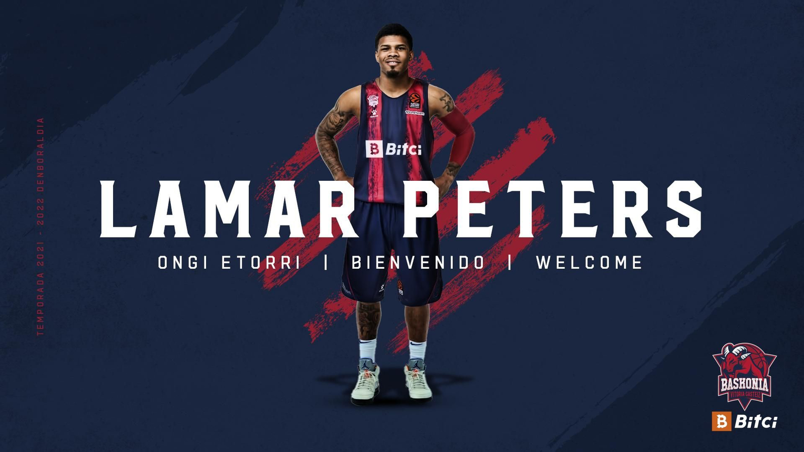 Lamar Peters, nuevo jugador del Baskonia.
