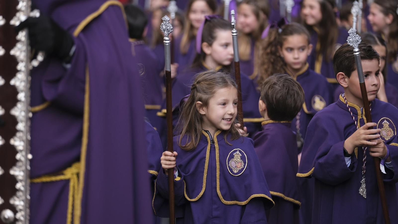 La procesión de Pasión en Almería, en imágenes