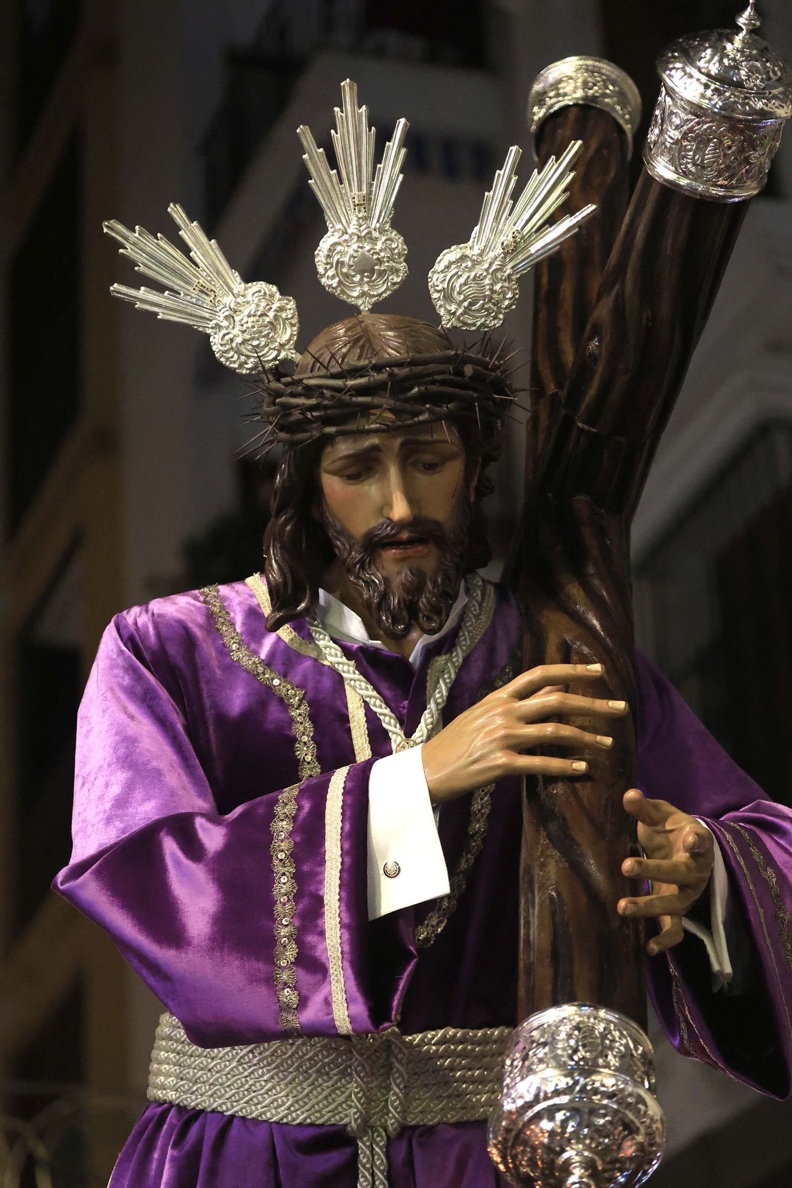 Las fotos del Nazareno en el Vía Crucis Oficial del Consejo de Hermandades de Algeciras