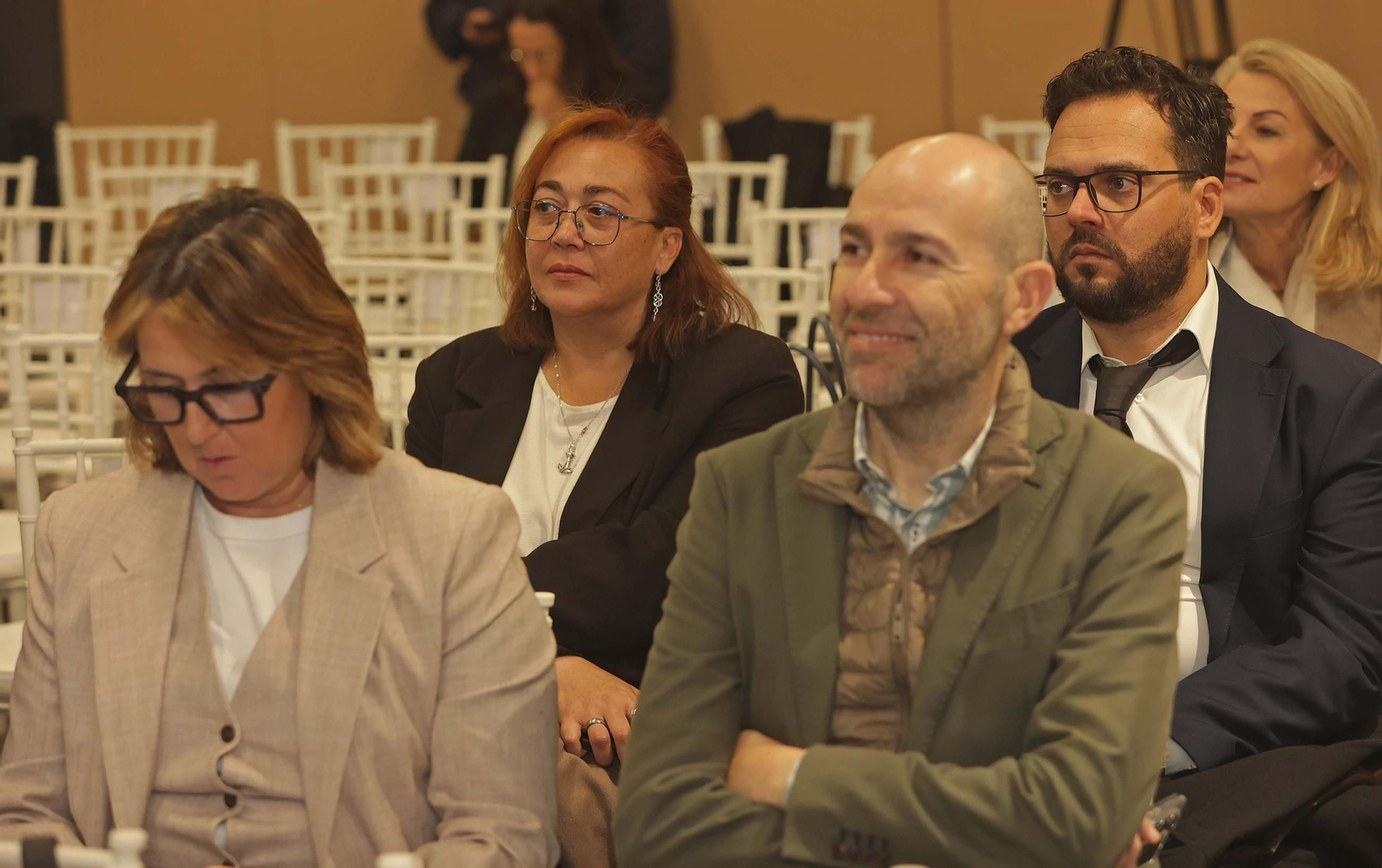 Fotos del desayuno-coloquio 'Infraestructuras: un pilar esencial para el desarrollo de la provincia' de la Diputación Provincial de Cádiz