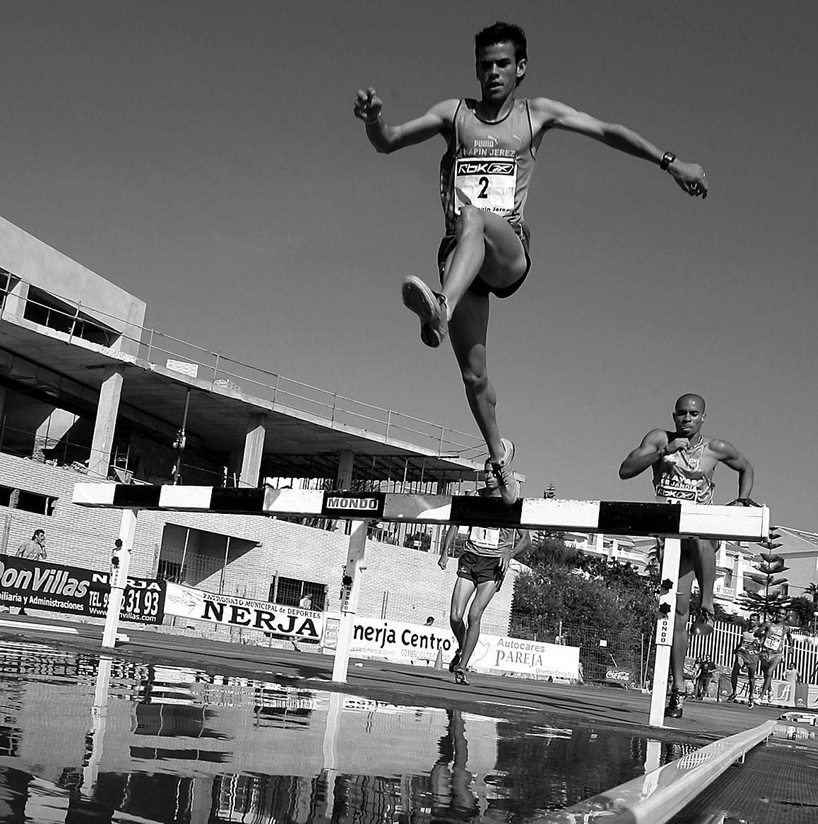 Una imagen de Alberto Valenzuela, en una competición en Nerja.