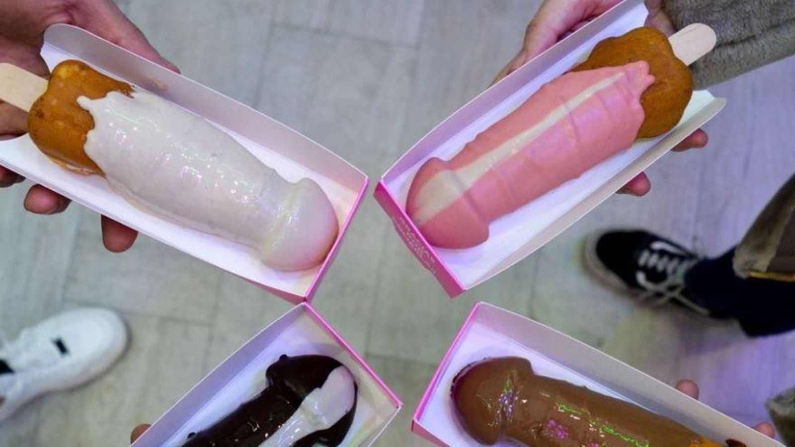 Una gran variedad de pollofres