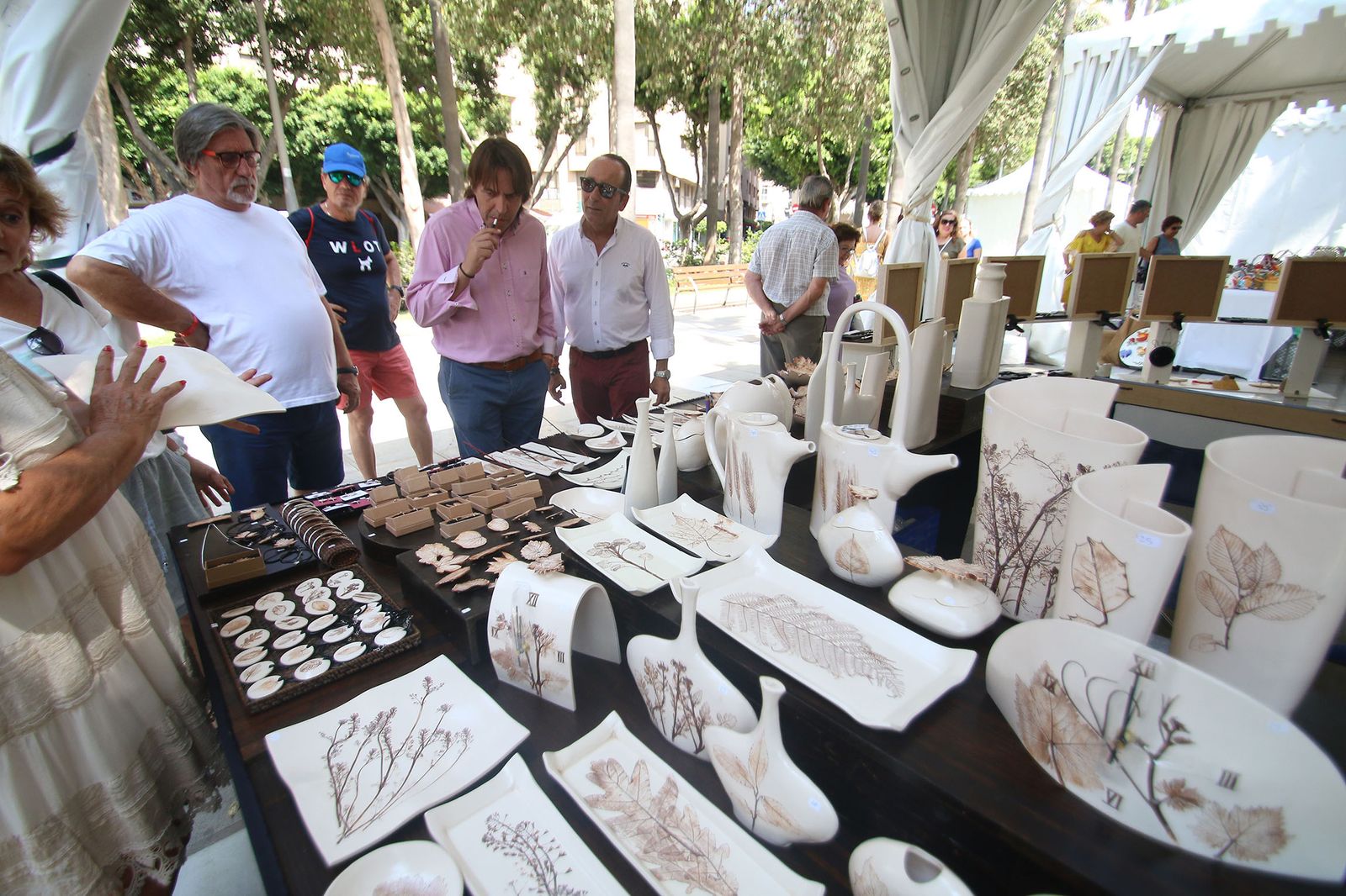 Fotogalería de la inauguración de la feria de alfarería. Feria de Almería 2019