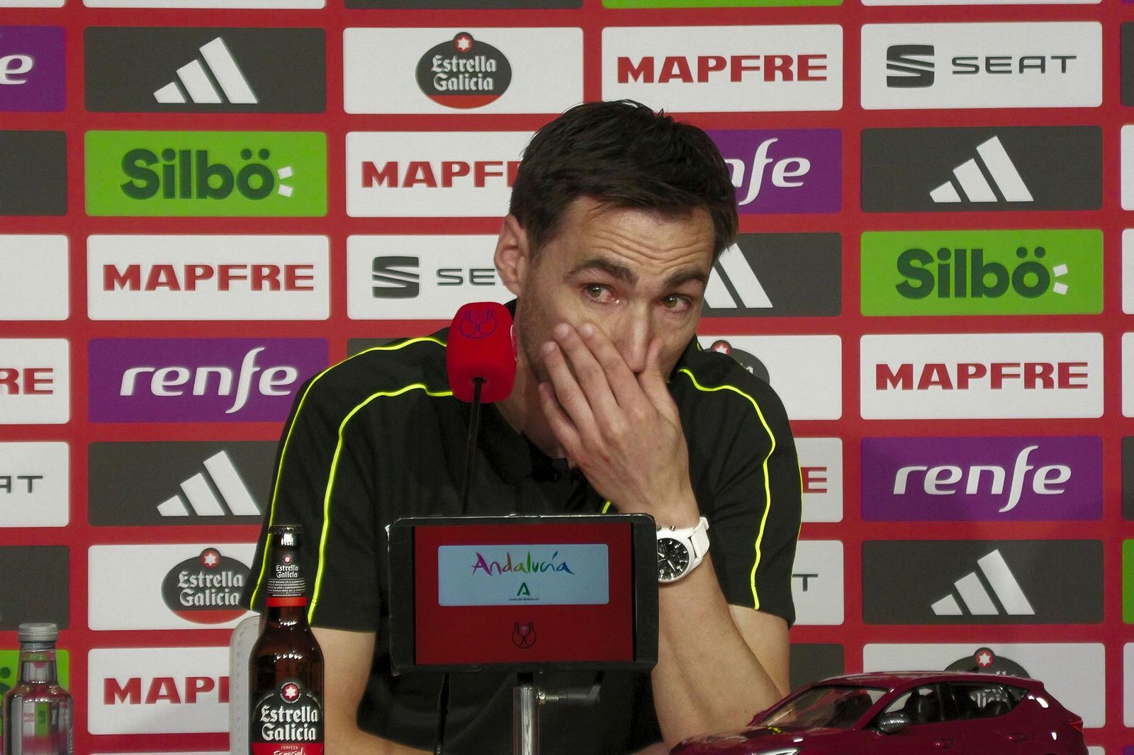 La fotos del día antes de la final de Copa Barcelona - Real Madrid