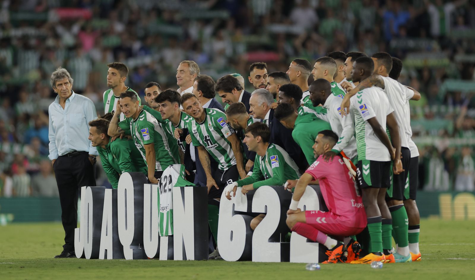 Fotos de la celebración de despedida como jugador del Betis