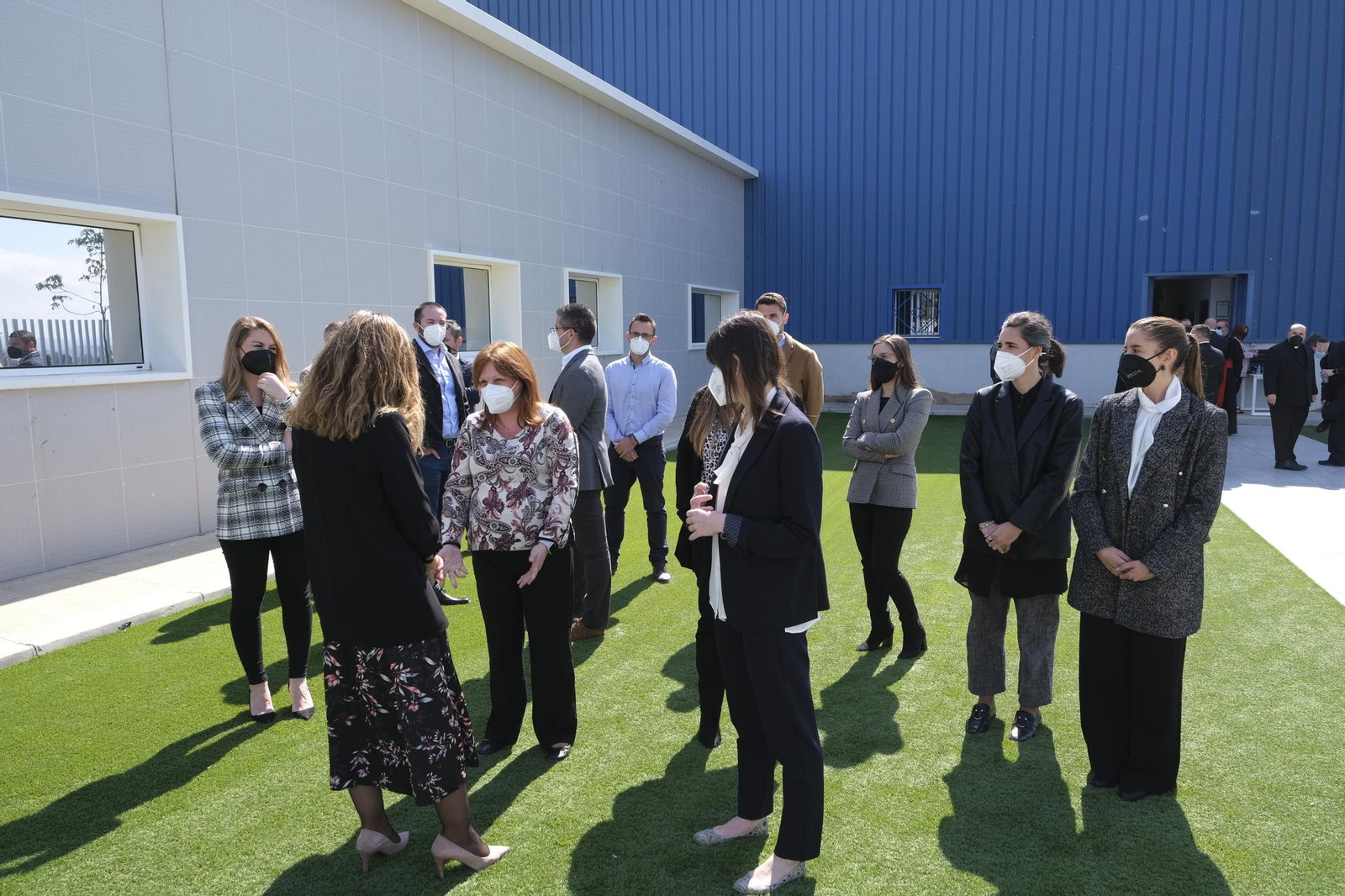 Bendición de las instalaciones de Hydrodiseño, en Huércal Overa (Almería)