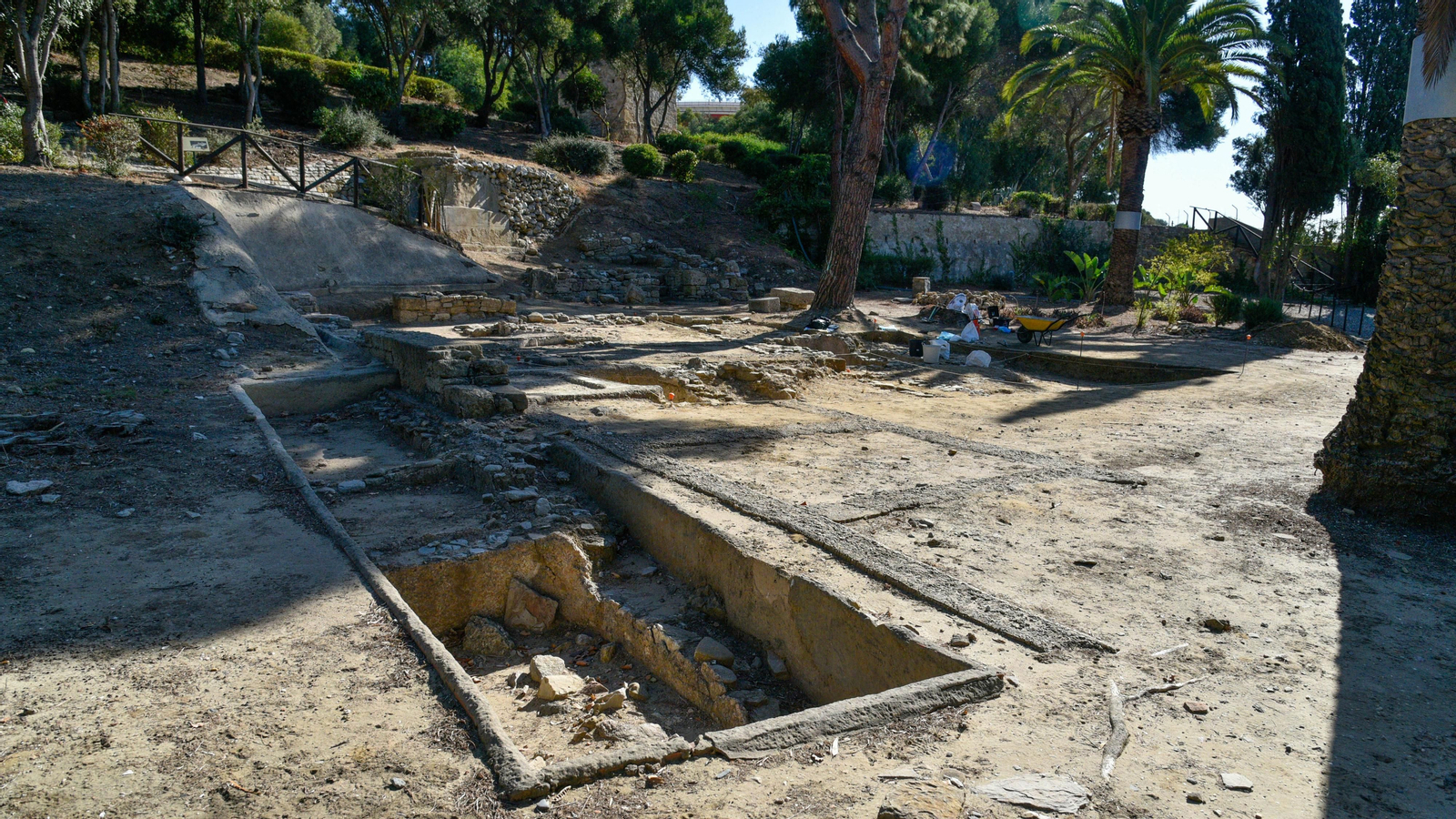 La fabrica de salazón en el yacimiento arqueológico de Carteia