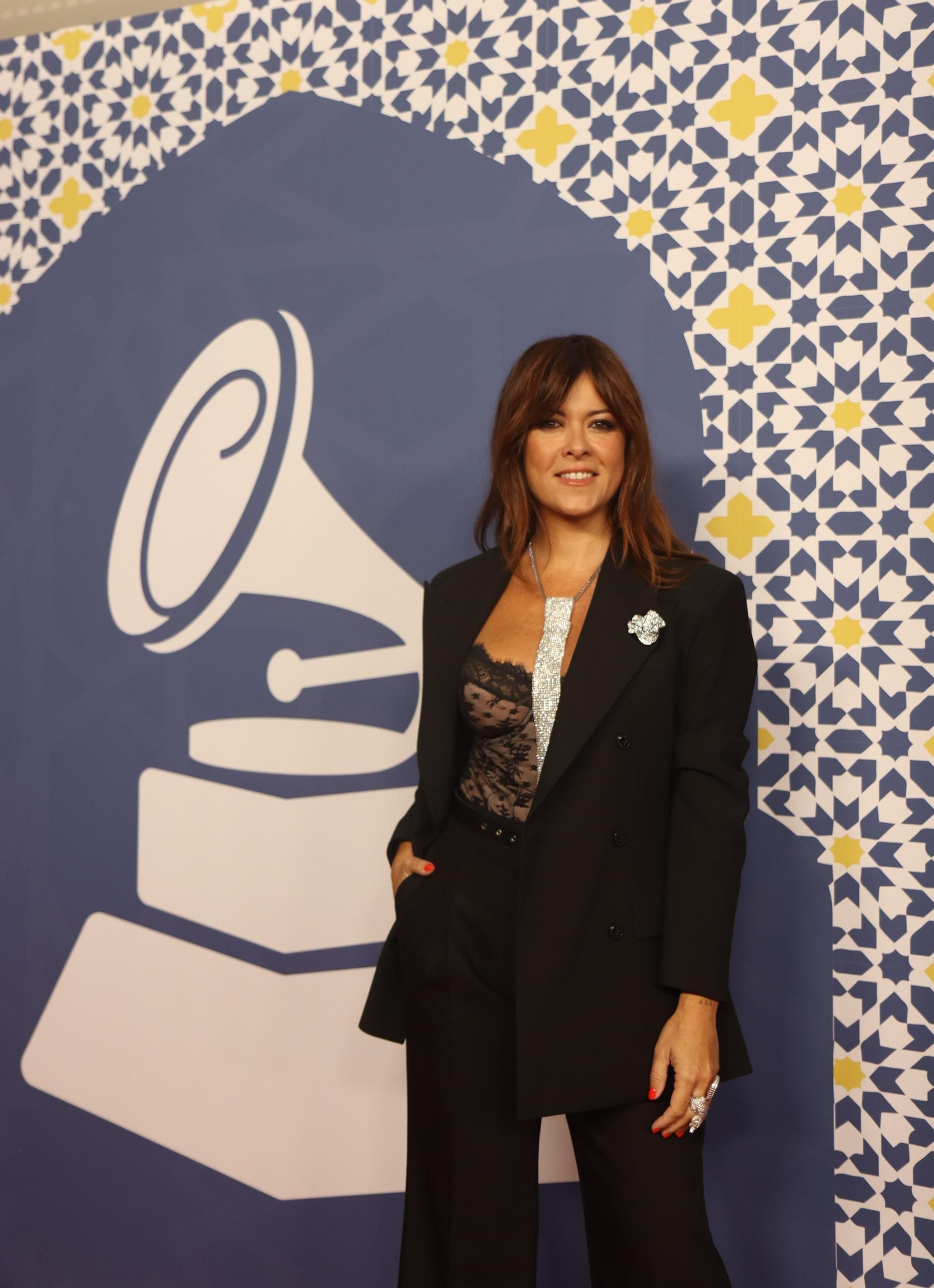 Vanesa Martín en el concierto de los Latin Grammy en Sevilla.
