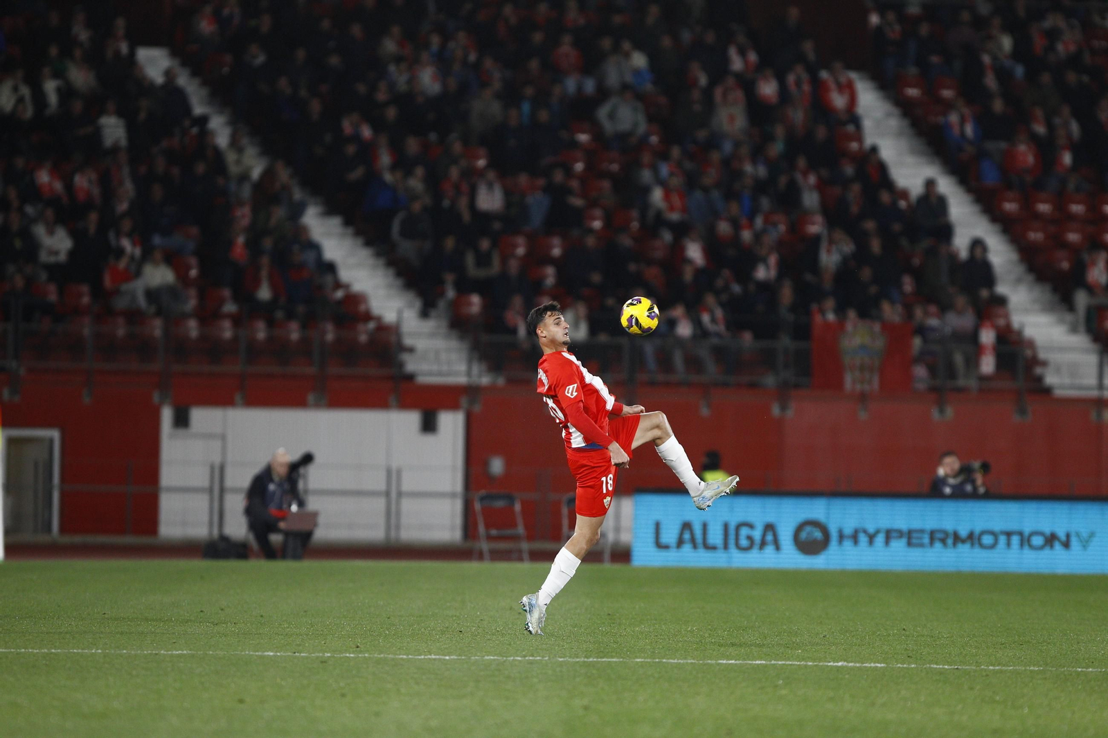 Las imágenes del partido U.D. Almería-S.D. Huesca