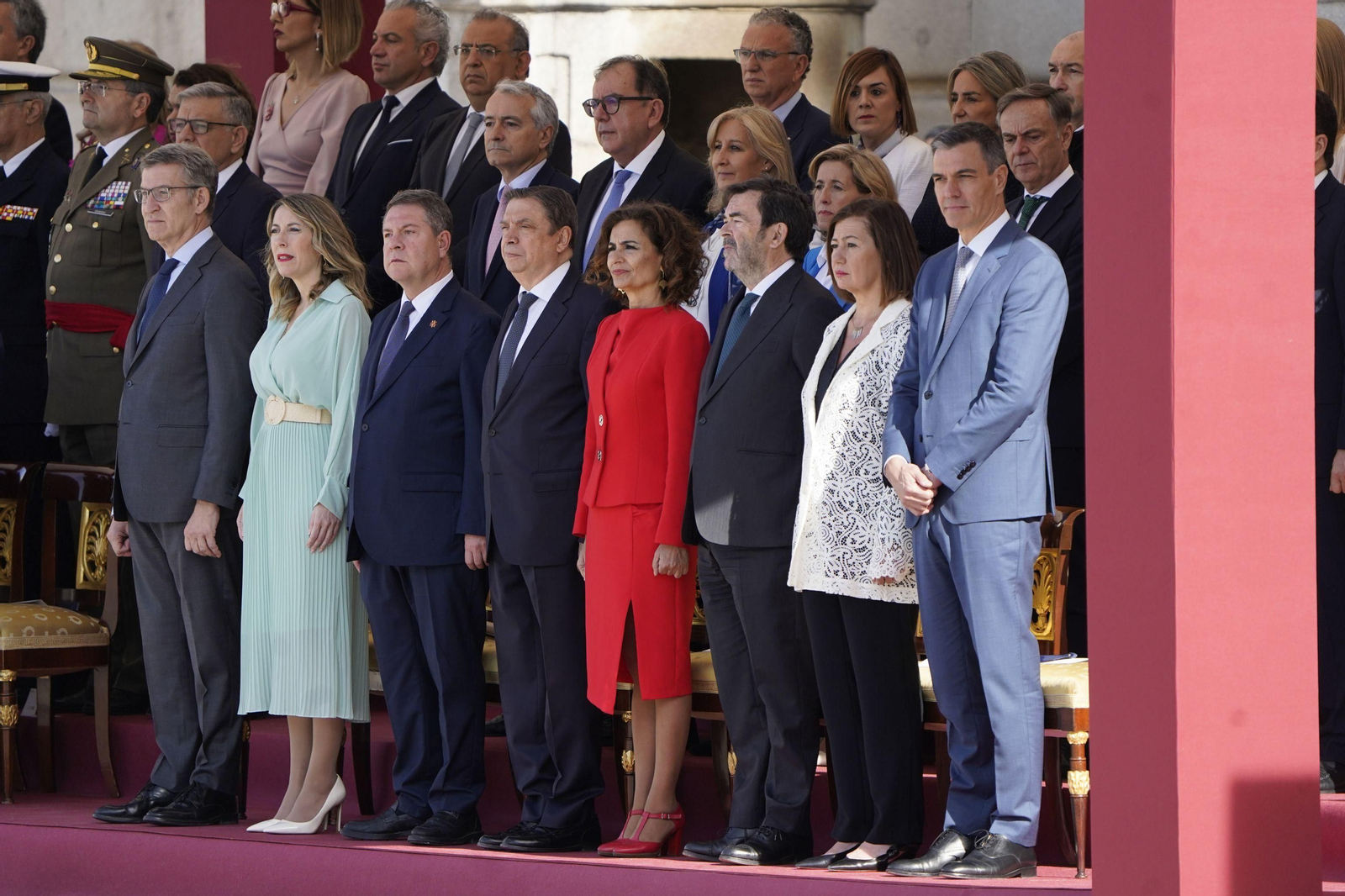 Los Reyes presiden los actos del bicentenario de la Policía Nacional