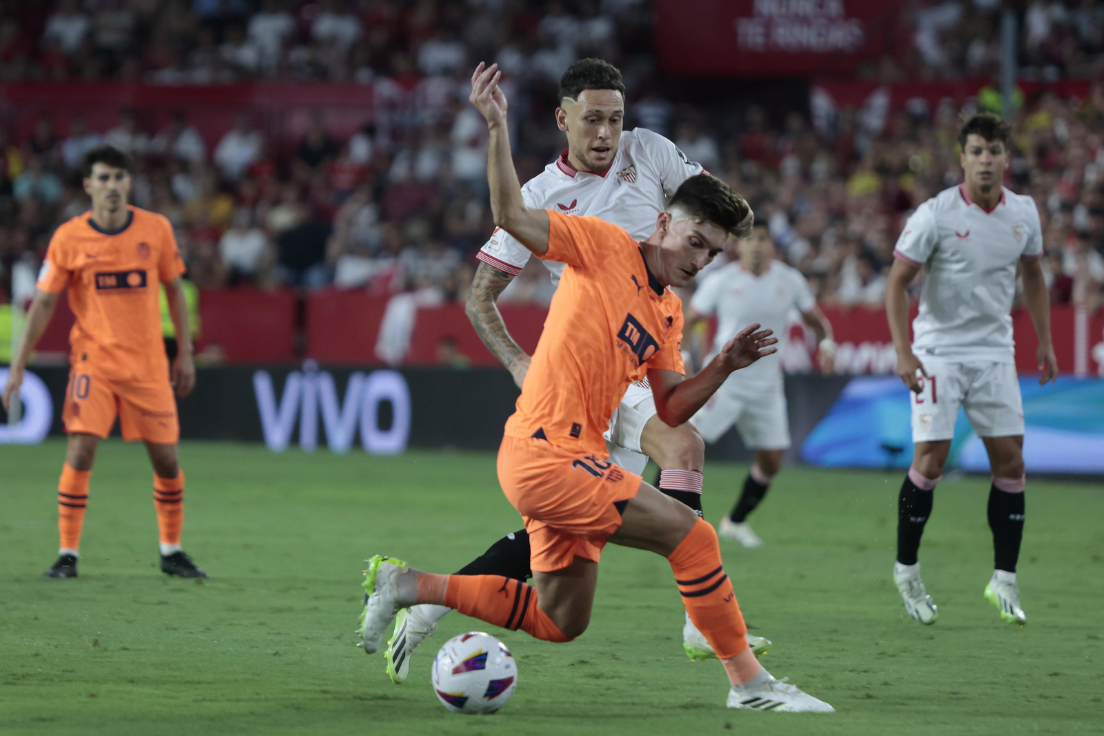 Las imágenes del Sevilla - Valencia