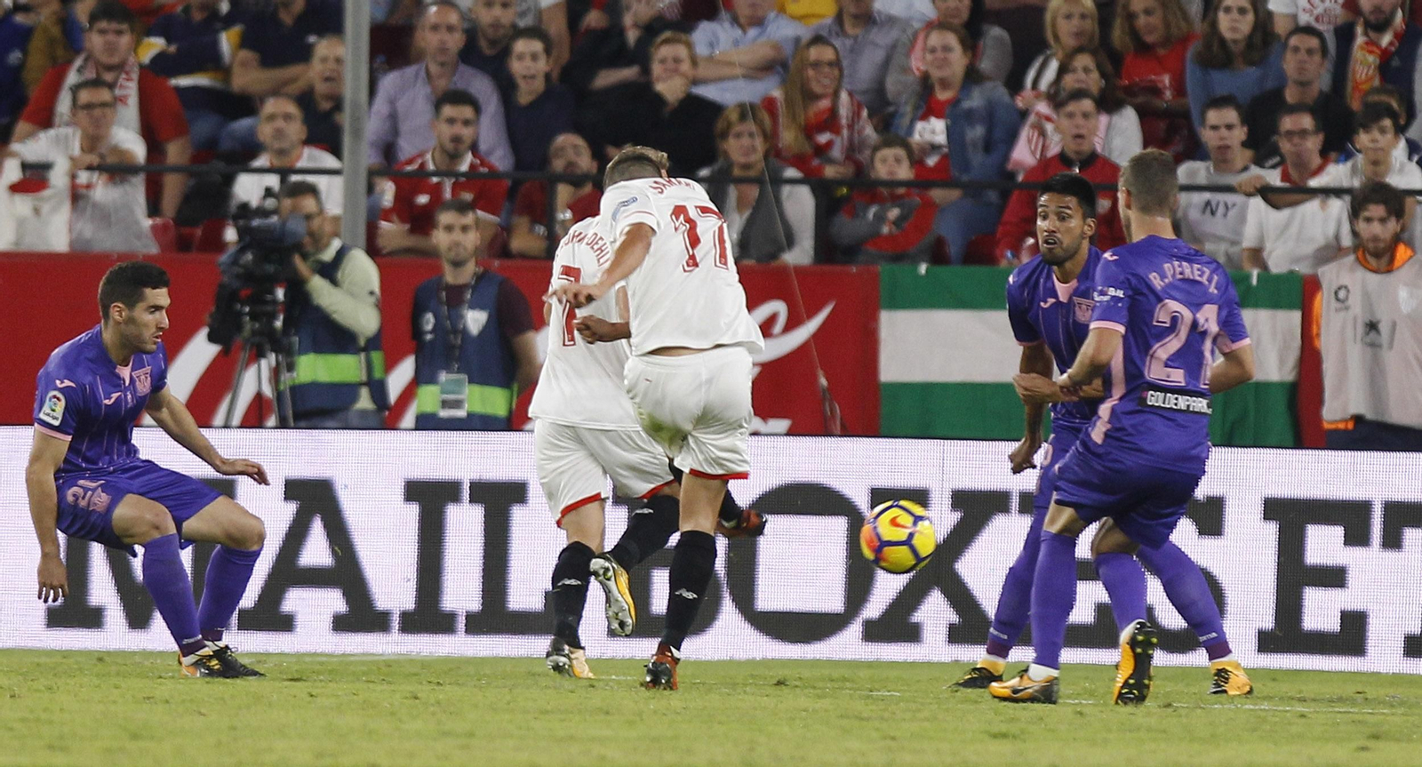 Las imágenes del Sevilla-Leganés