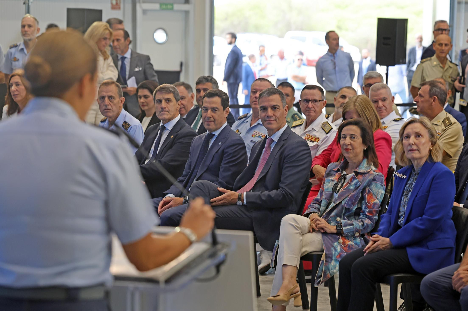 Imágenes de la inauguración del CEUS por Pedro Sánchez en Moguer