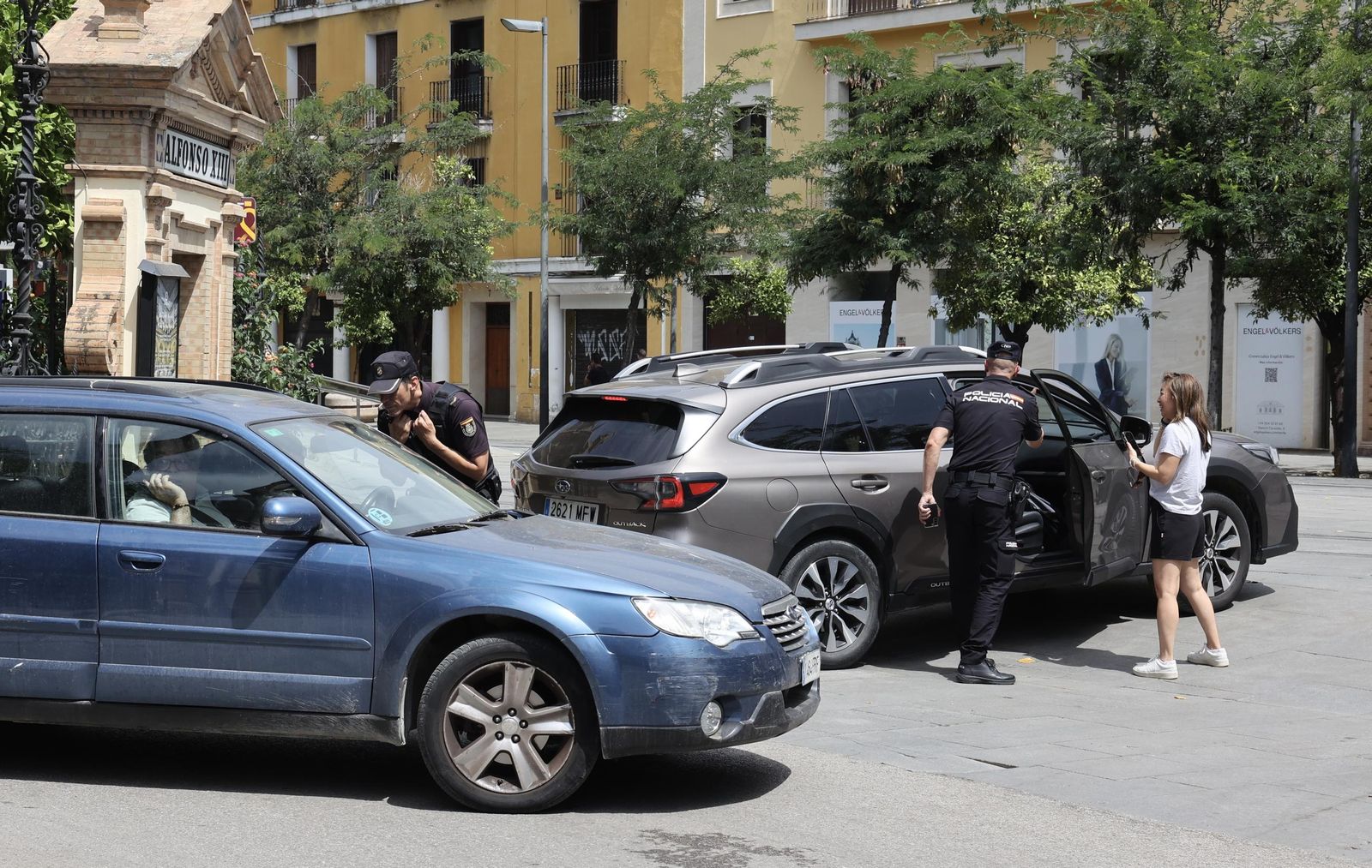 Policía Nacional hace inspecciones del subsuelo y con los perros para la ONU