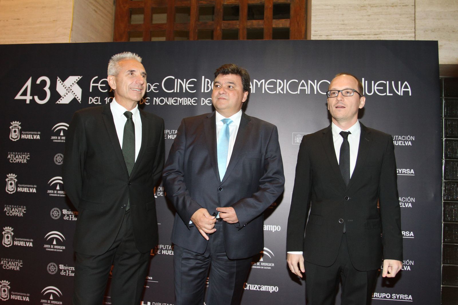 Gala inaugural de la 43 edición del Festival de cine Iberoamericano de Huelva.