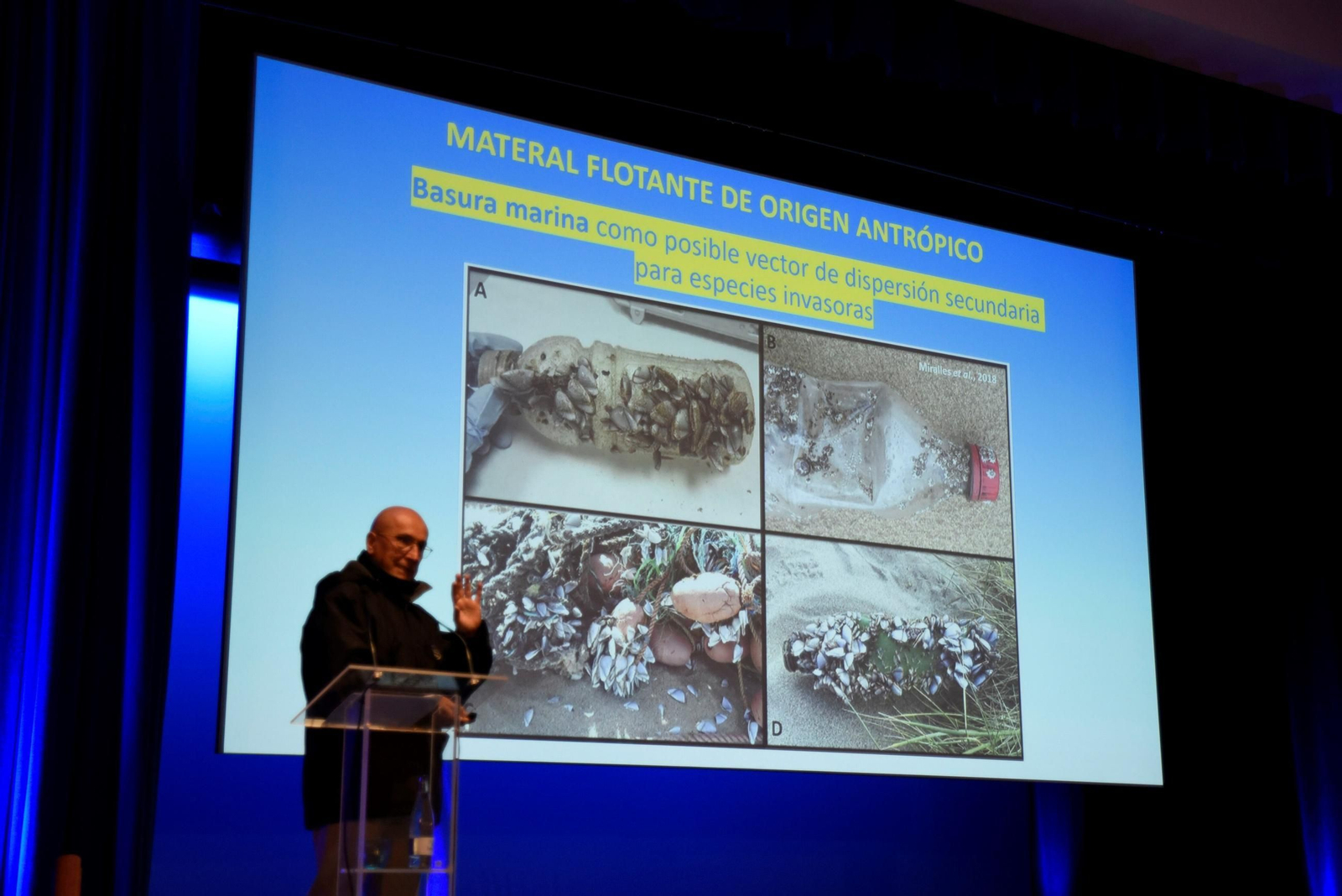 José Carlos García Gómez presenta los resultados del estudio, este jueves.