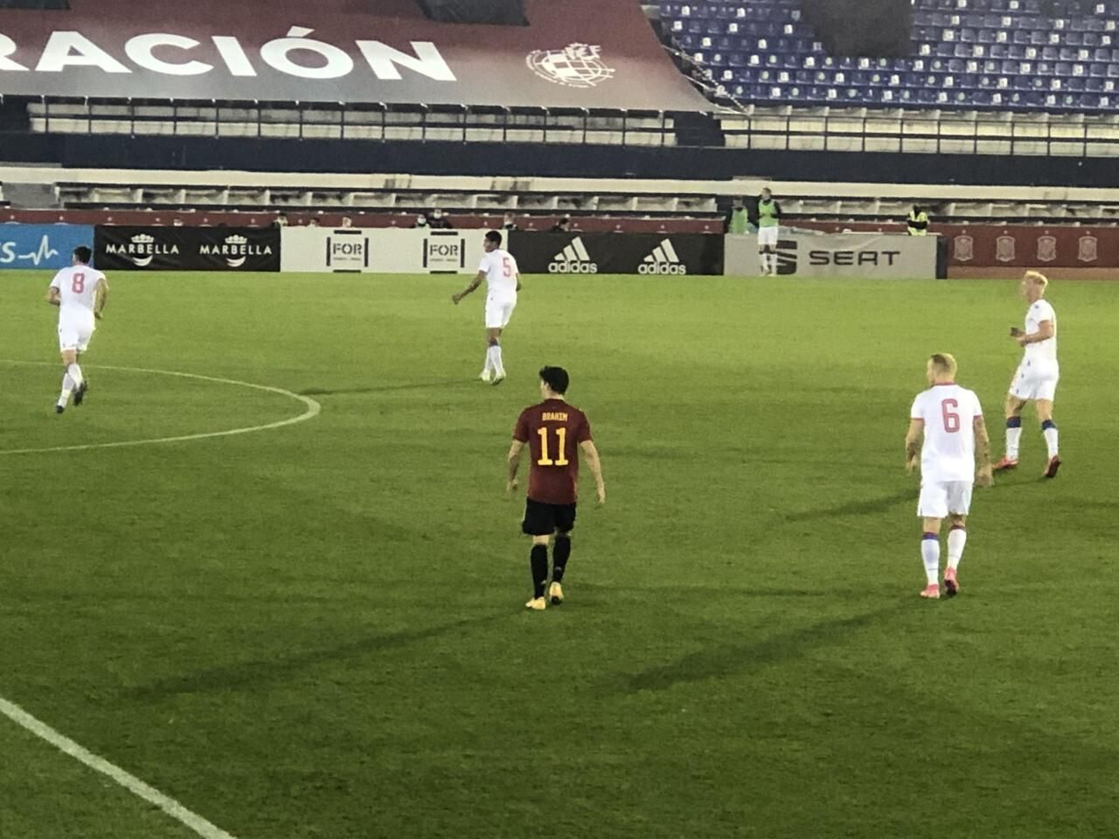 Las fotos del España-Islas Feroe sub 21 en Marbella