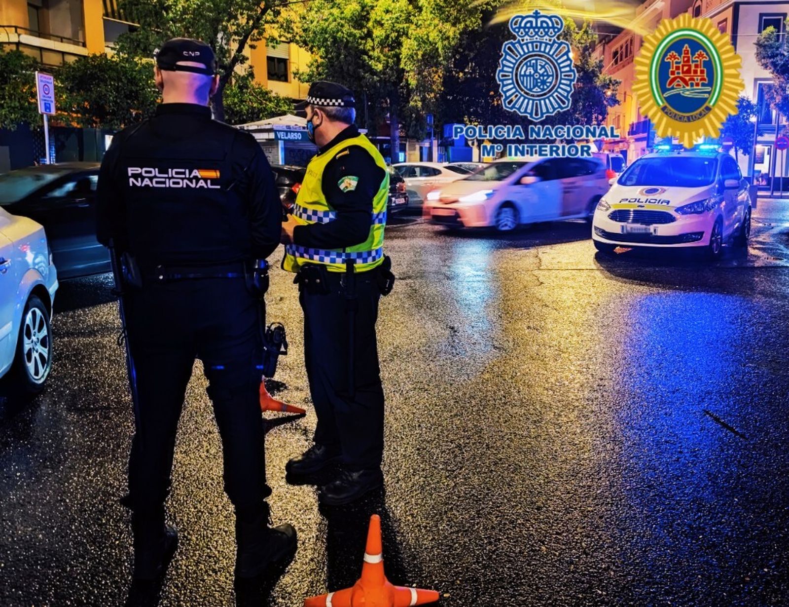 Dispositivo de seguridad en Ciudad Jardín.