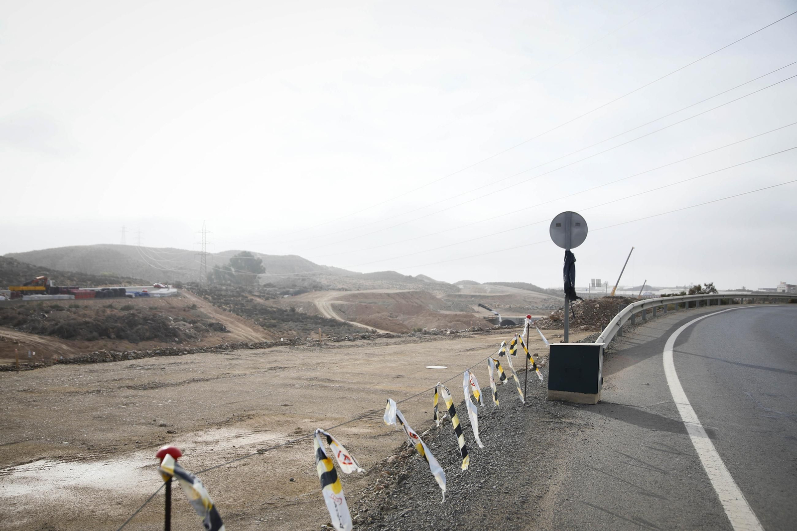 Las imágenes de las obras para la conexión entre la A7 y la A-92 en Viator