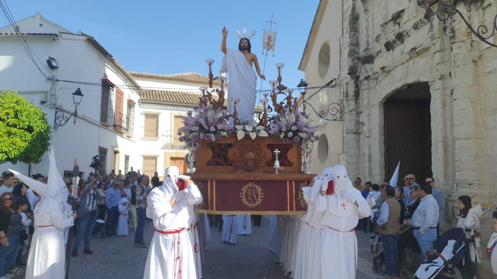La procesión del Resucitado de Castro del Río, en imágenes