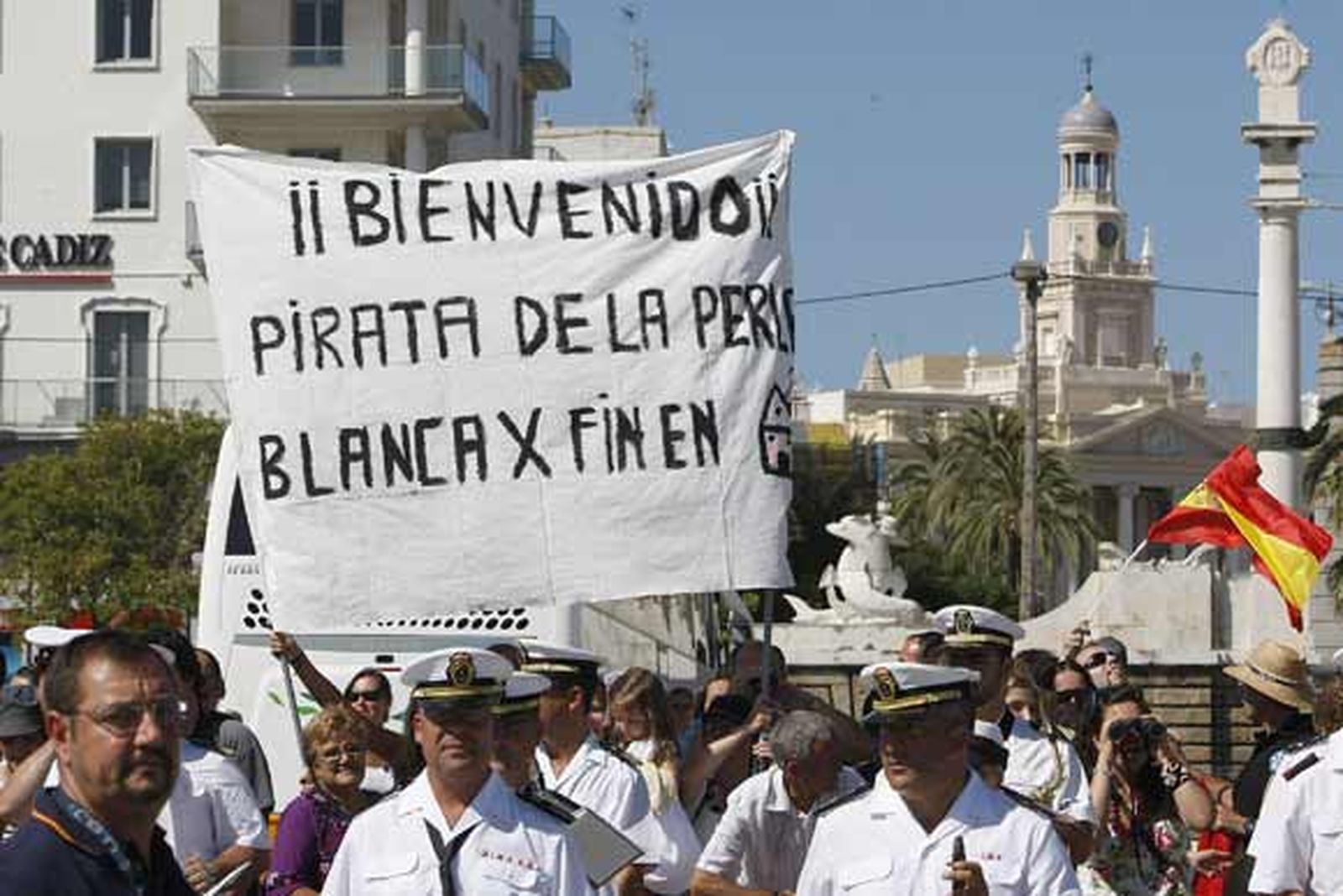 El buque escuela regresa a la ciudad tras siete meses de travesía

Foto: Jose Braza