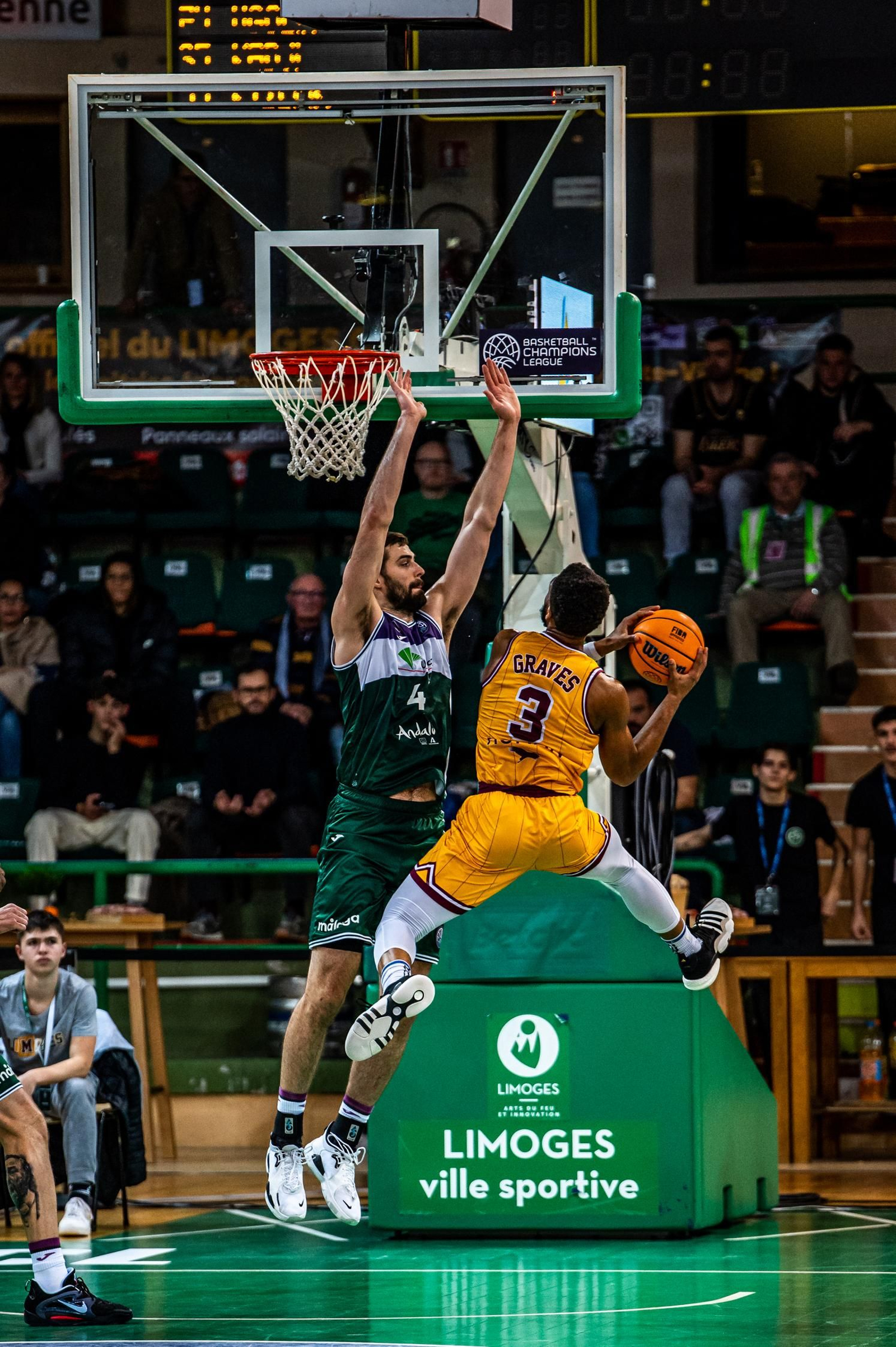 El Limoges-Unicaja, en fotos
