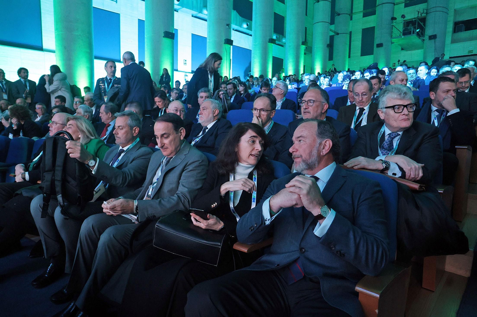 Imágenes de la inauguración del II Congreso Nacional de Hidrógeno Verde celebrado en Huelva