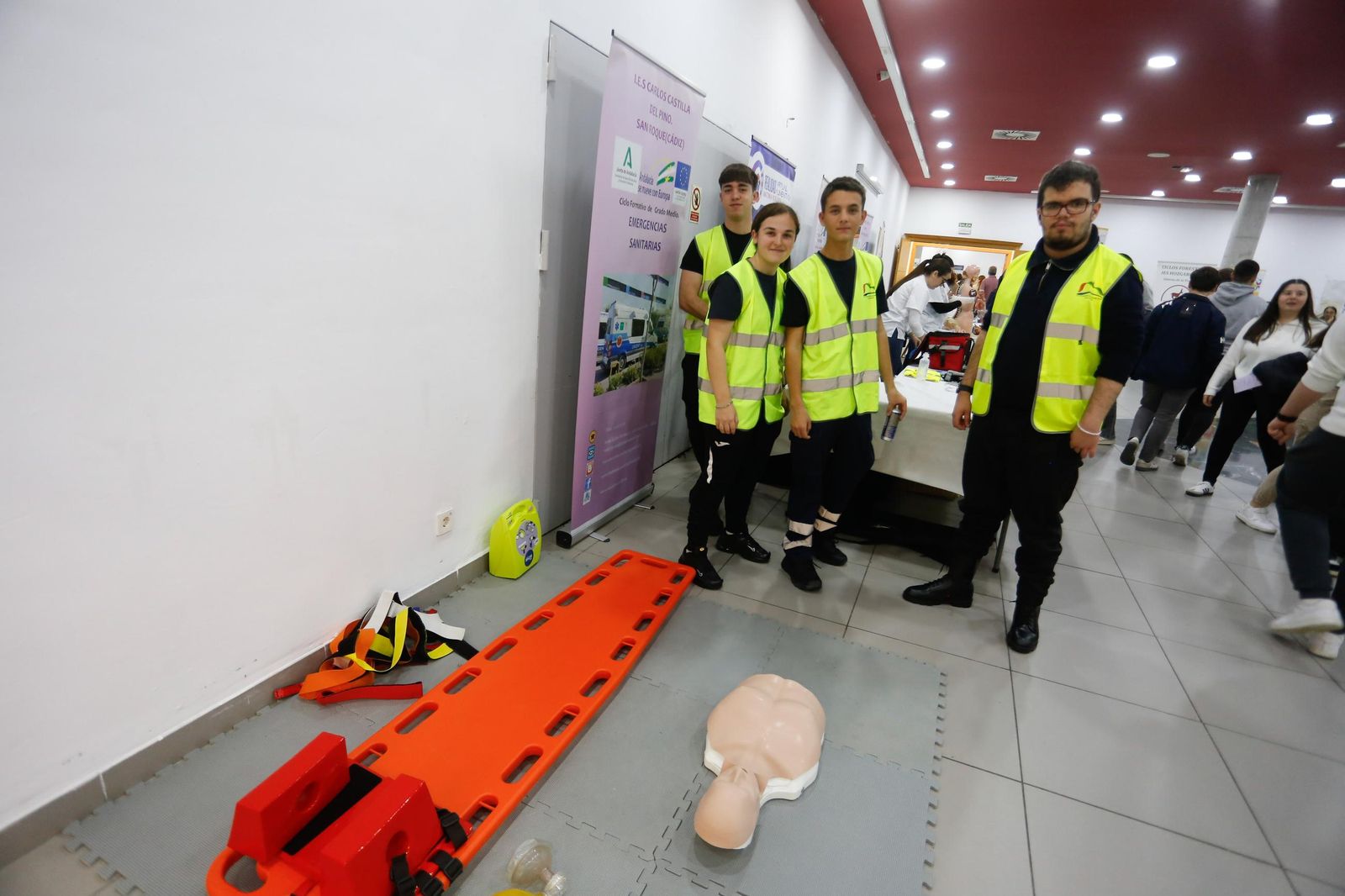 Las fotos de la XIII Feria de Ciclos Formativos Campo de Gibraltar en el Palacio de Congresos de La Línea