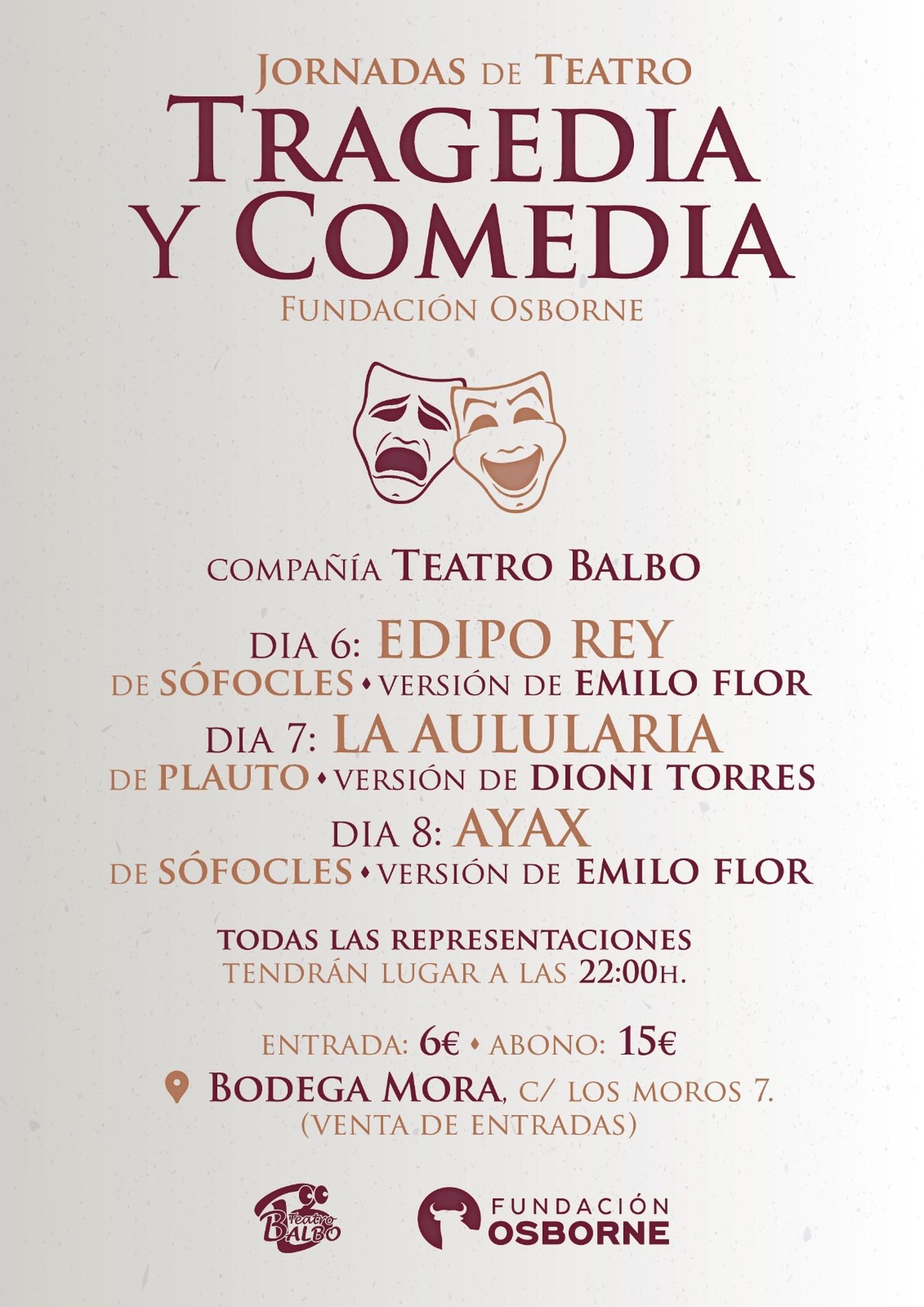 El cartel anunciador de las jornadas.