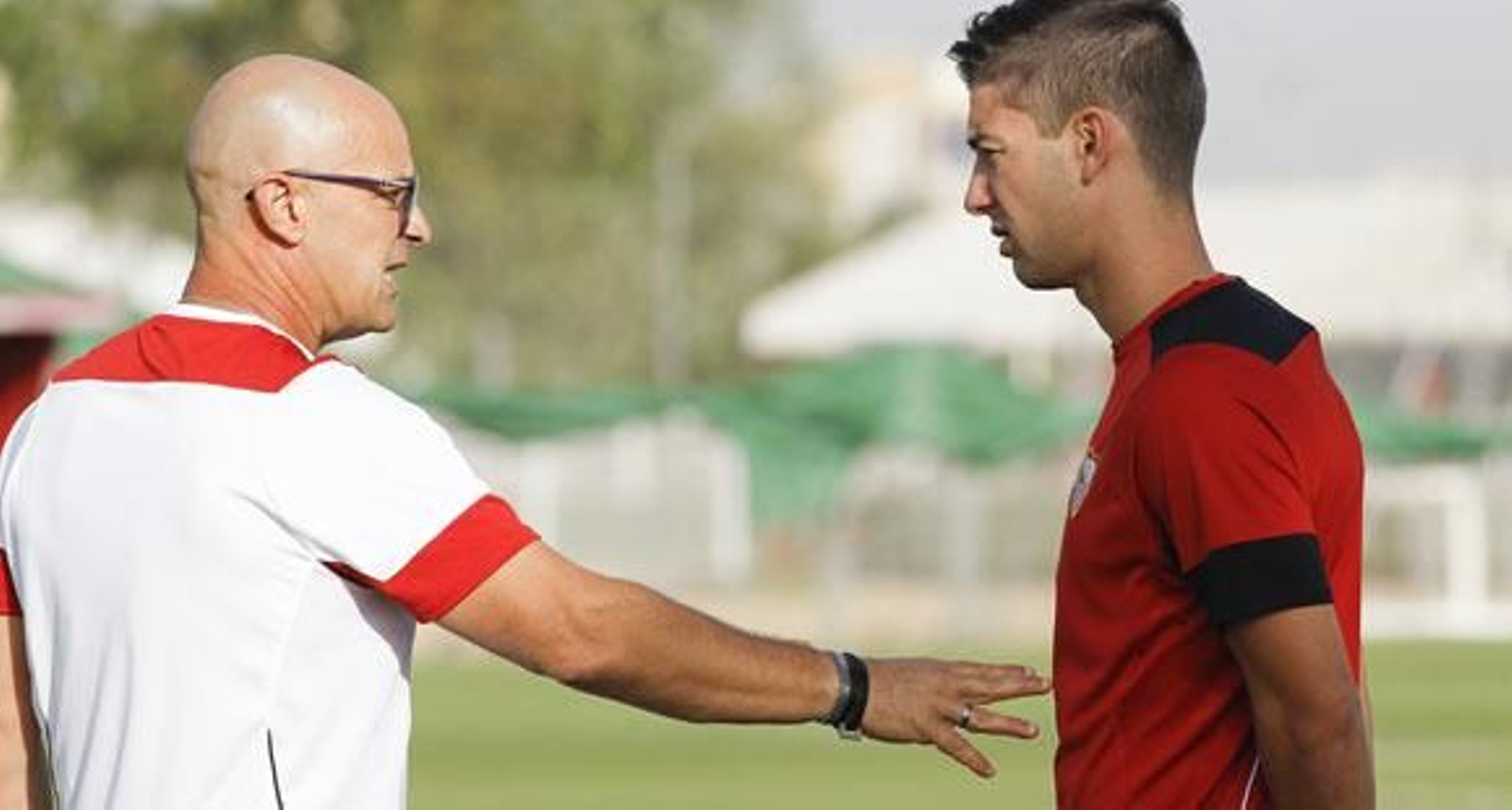 Vietto evoluciona y ya se entrena sobre el césped