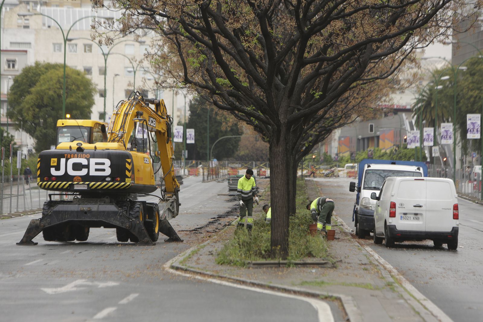 Obras en S.Fco Javier, Torneo y Ronda Histórica