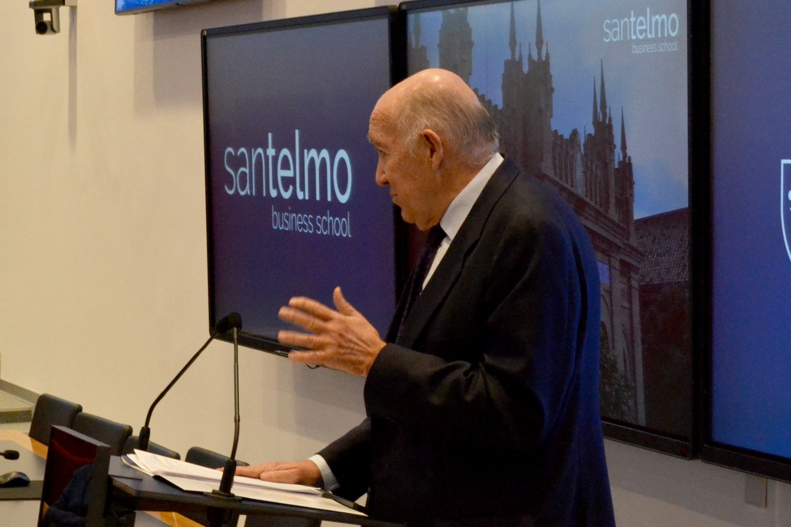 Antonio García de Castro, presidente de la Fundación San Telmo