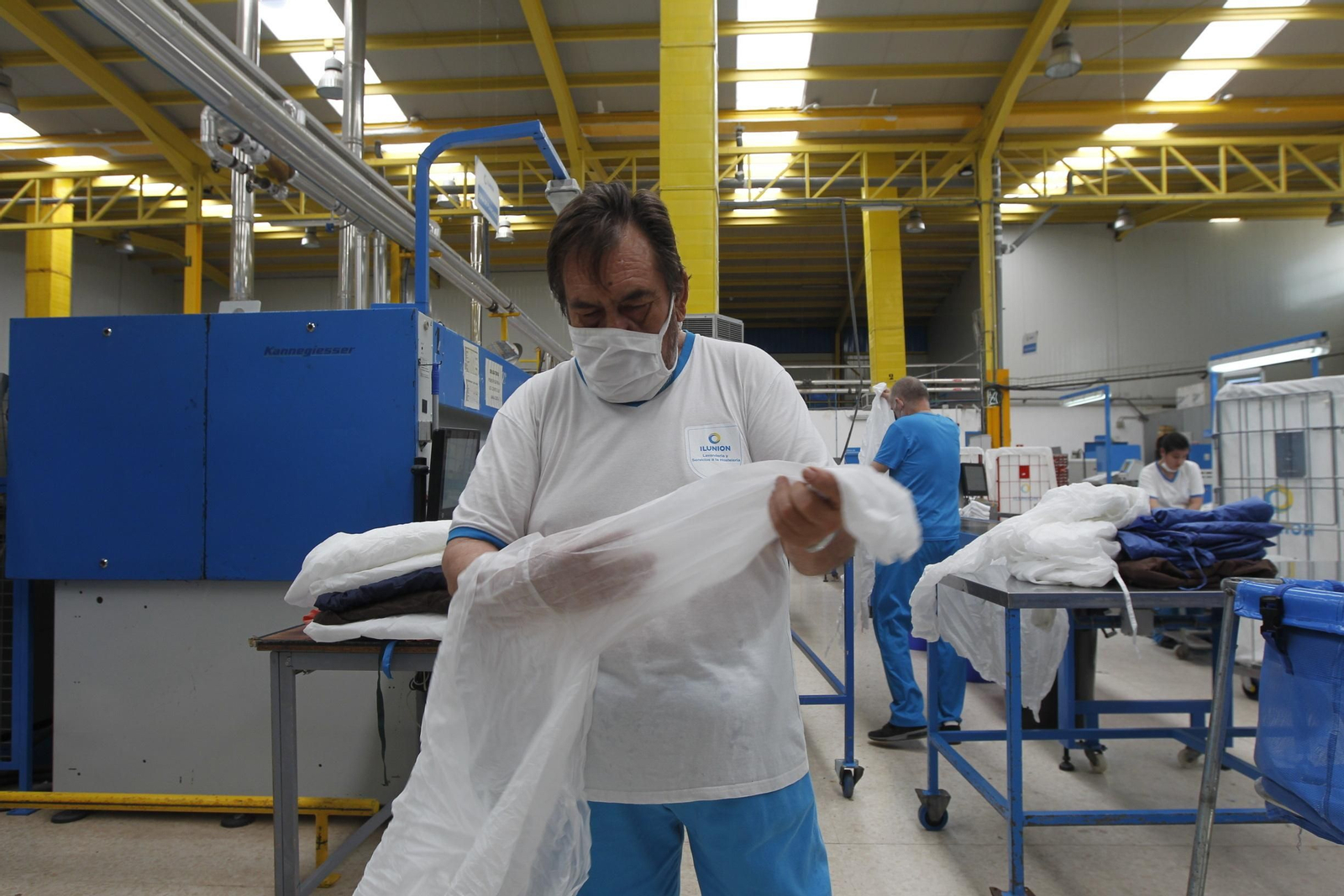 Fotogalería Lavandería de ropa hospitalaria