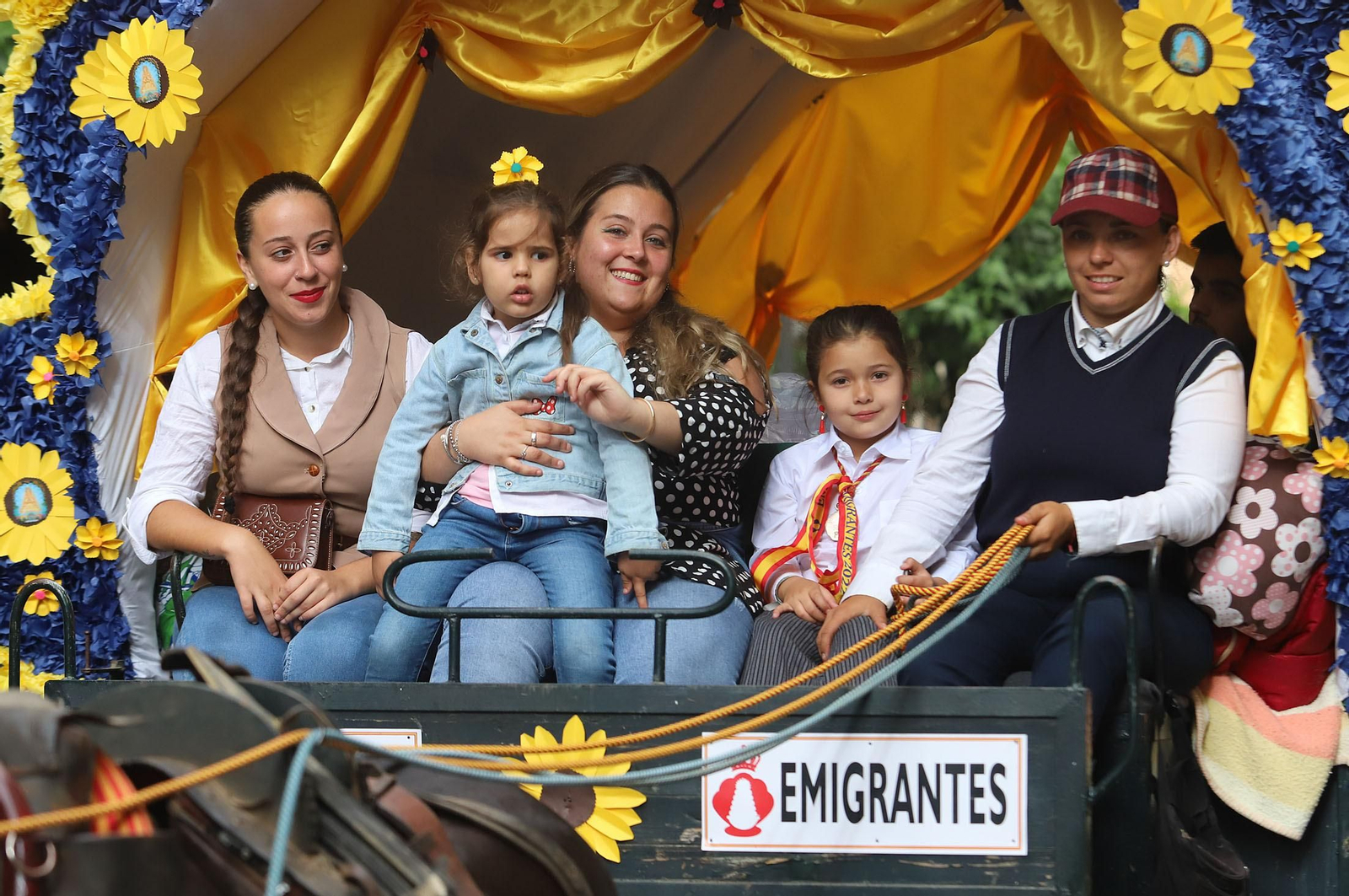 Imágenes de Emigrantes a su paso por el colegio Santo Ángel