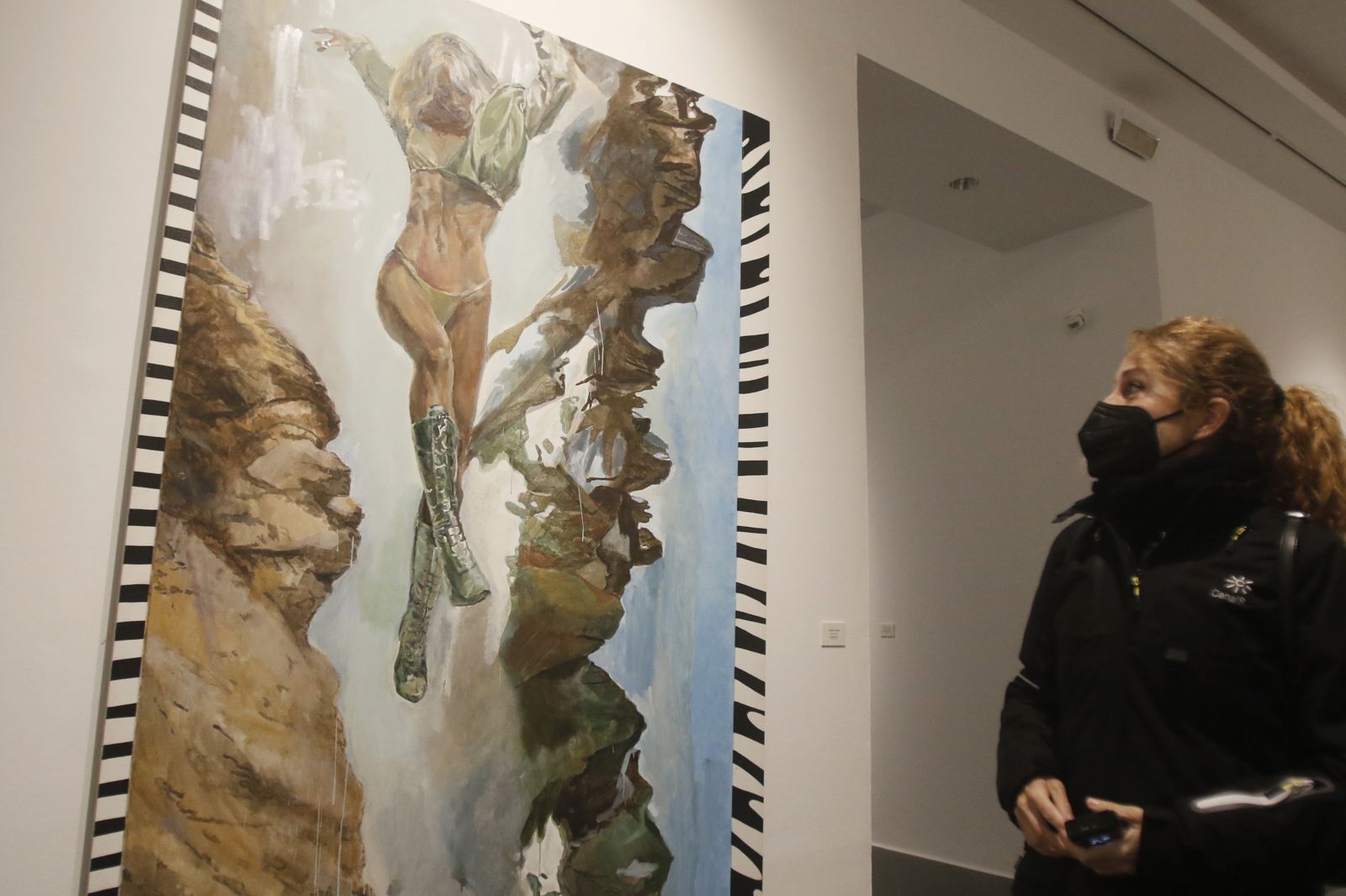 Fotografías de la exposición de arte contemporáneo 'Ruta abierta. Colección del CAC Málaga'