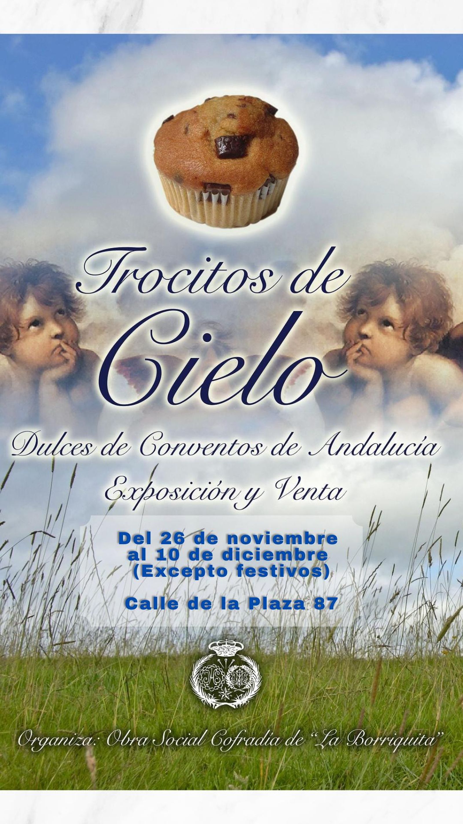 'Trocitos de cielo', la exposición de dulces de convento de La Borriquita