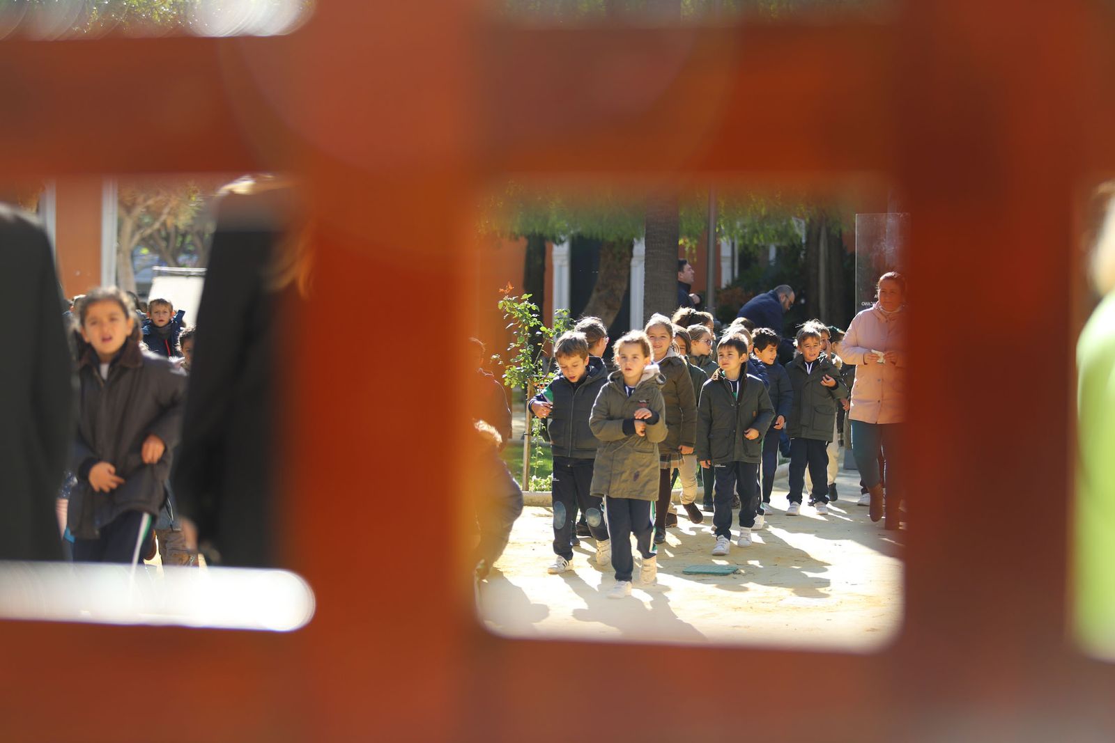 Imágenes de los mas pequeños disfrutando del Festival de Cine Iberoamericano de Huelva