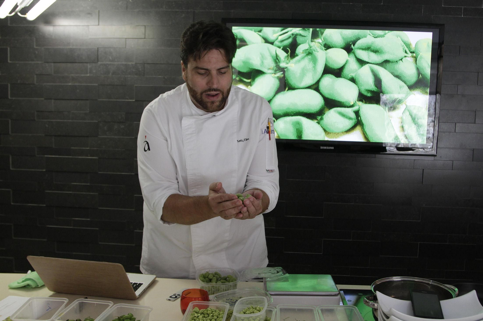 Xanty Elías, en una de sus iniciativas en Acánthum.