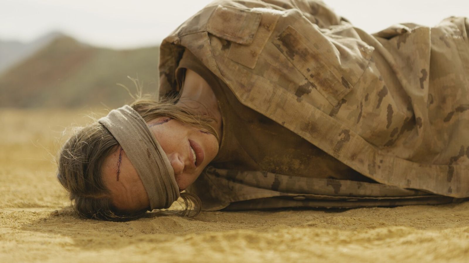 Una escena de la serie 'Fuerza de paz', de TVE