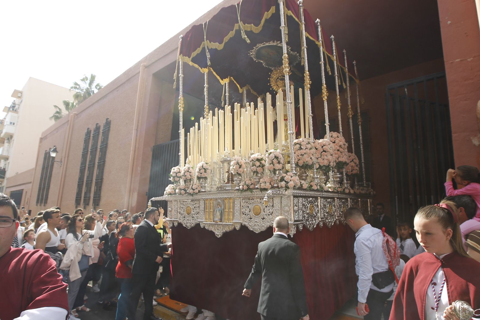 Imágenes de la Procesión de Coronación. Barrio de Los Molinos. Semana Santa Almería 2019