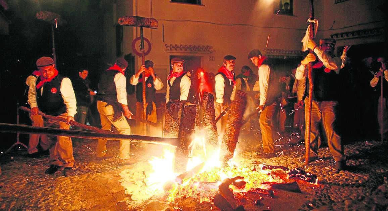 Fiesta de los Rondeles en Casarabonela.