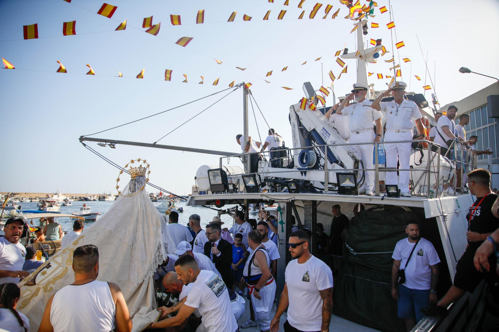 Procesión de Alabanza a la Santísima Virgen del Carmen de Almería