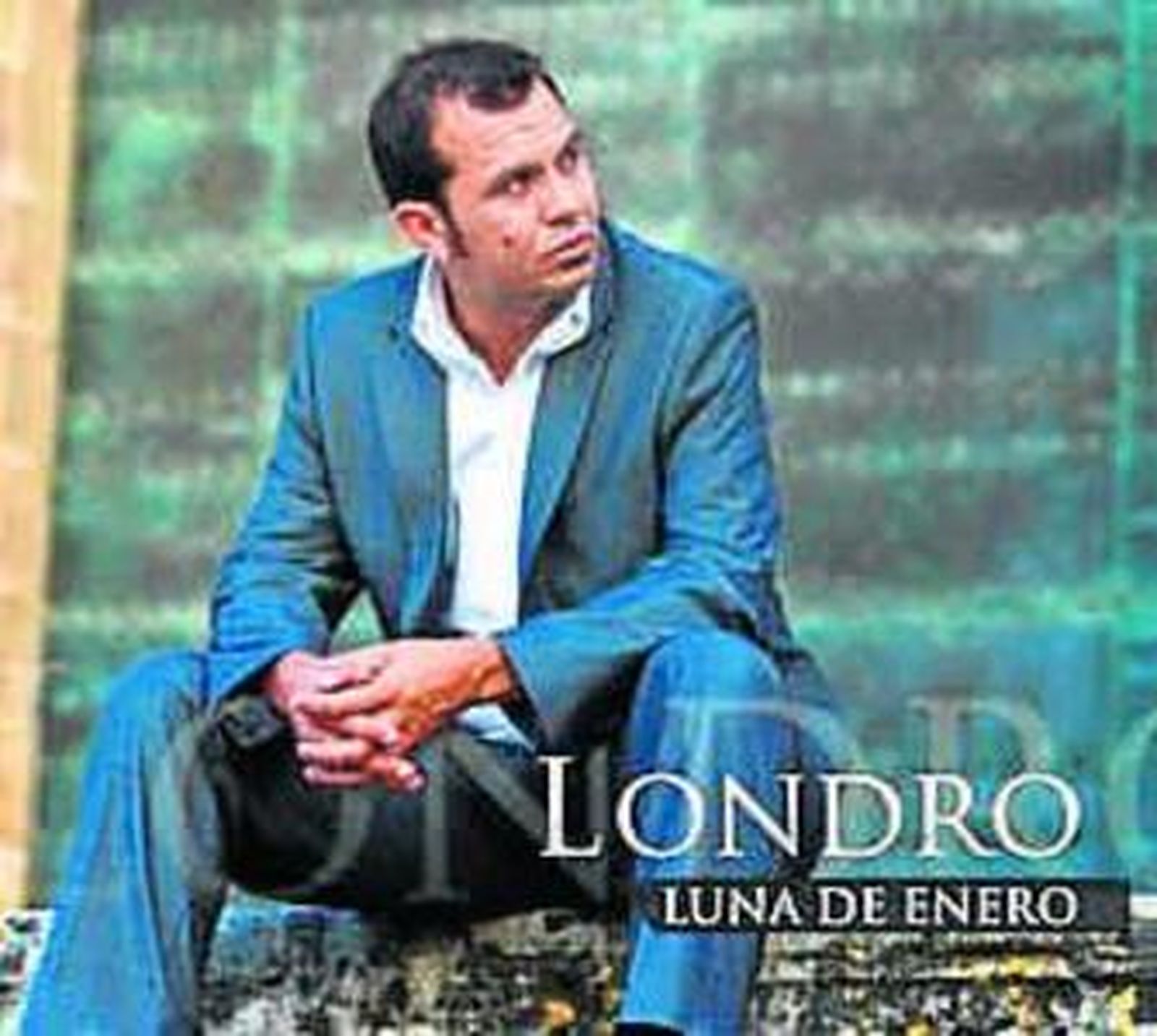 El Londro (izquierda) y Poveda con el disco del primero.