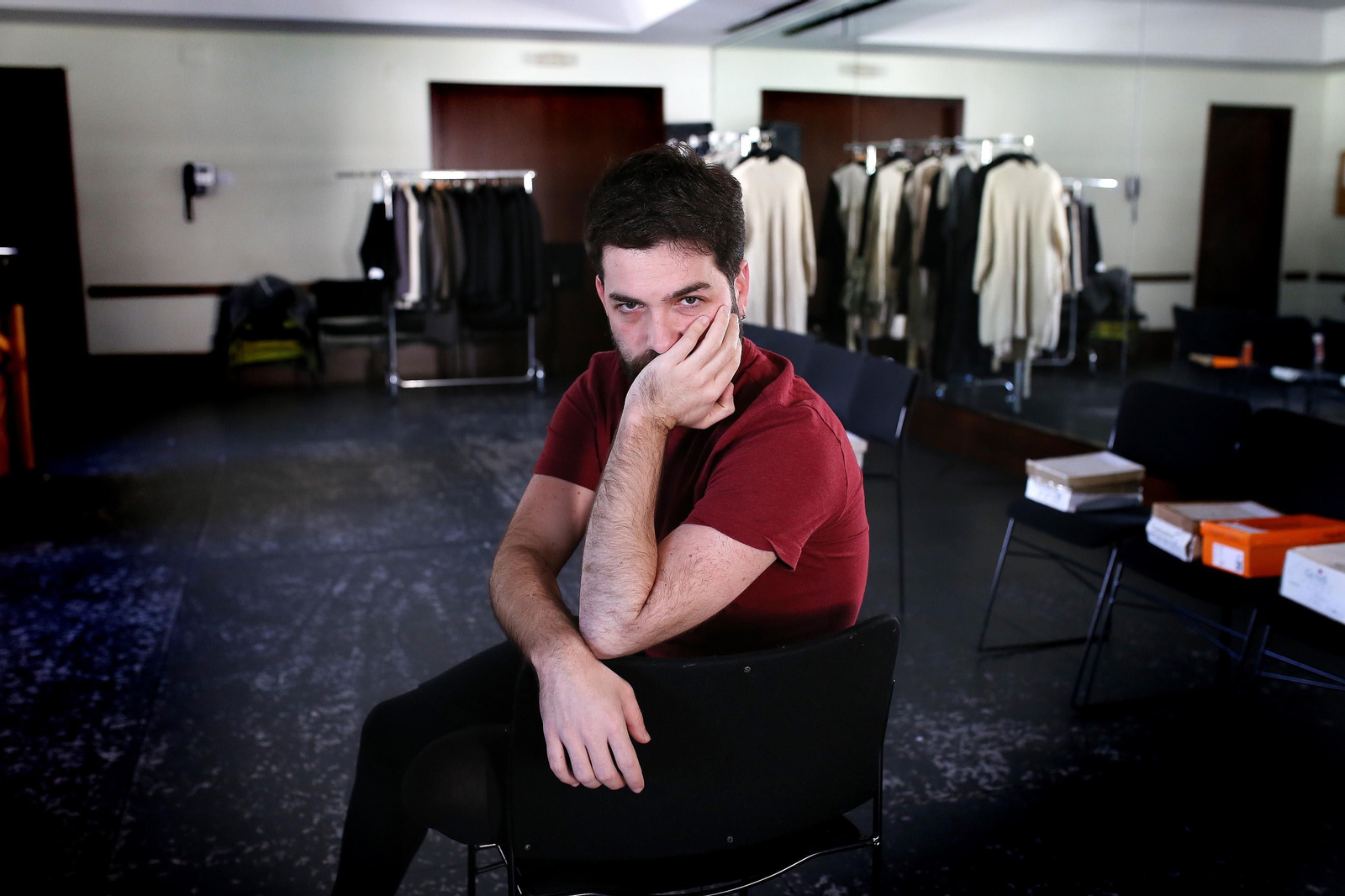 Rafael Rodríguez Villalobos, durante los ensayos en el Villamarta.