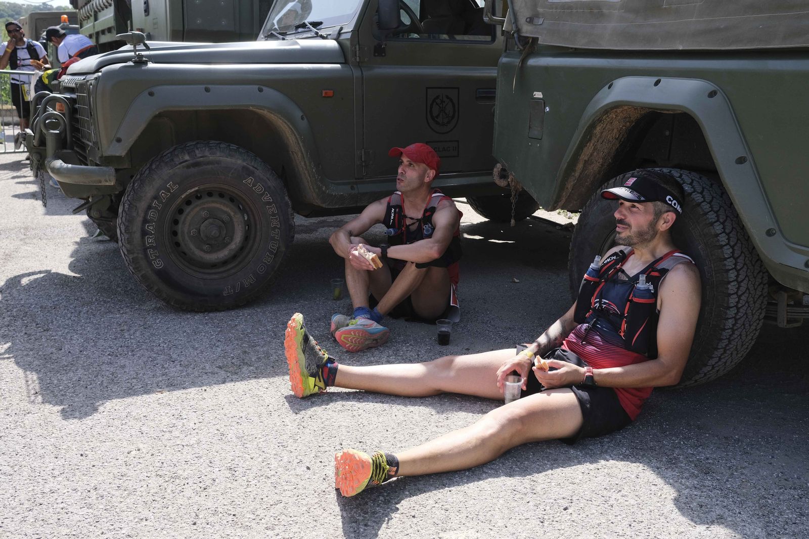 La jornada diurna de los 101, en fotos